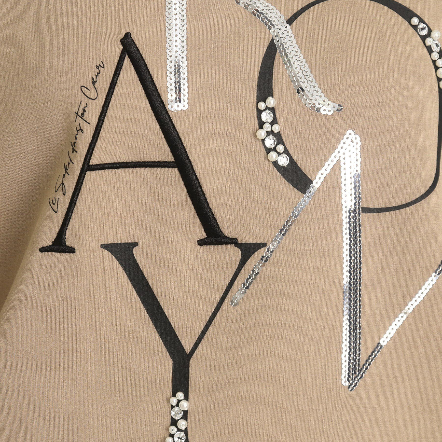 THE SHOP TK「【大人カジュアルが叶う】アートロゴプルオーバー/洗える」|Tシャツ・カットソー|