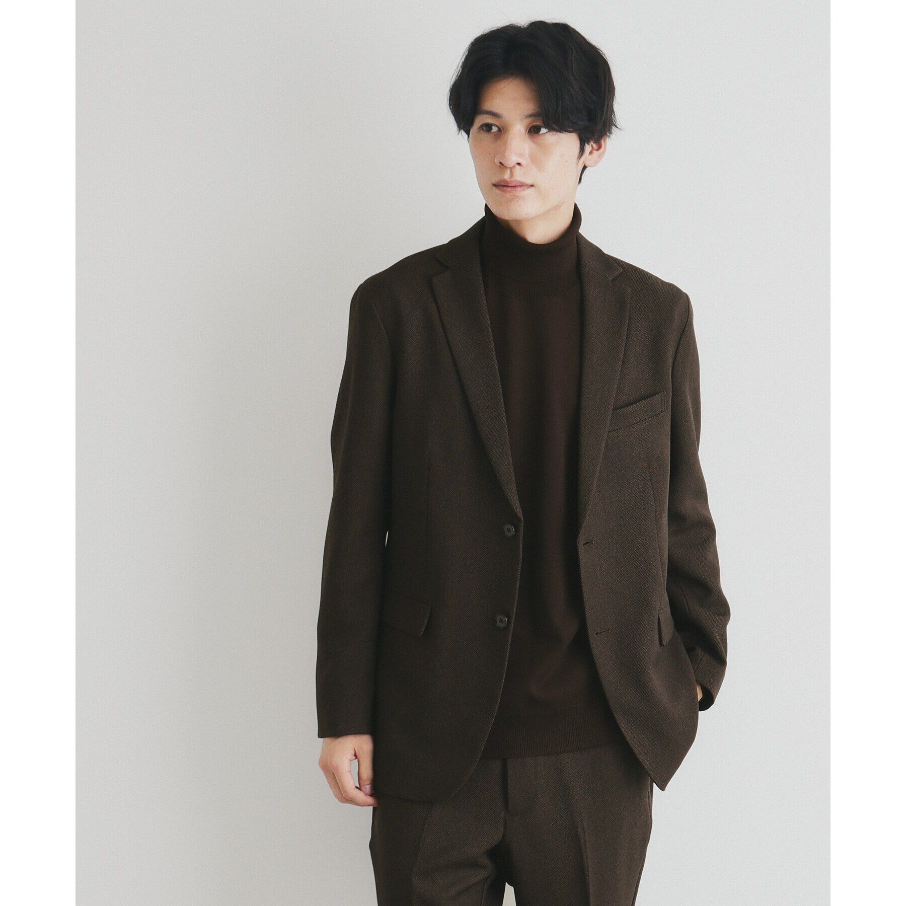 THE SHOP TK「バーズアイジャケット【セットアップ可/ビジネス対応】」|テーラードジャケット|