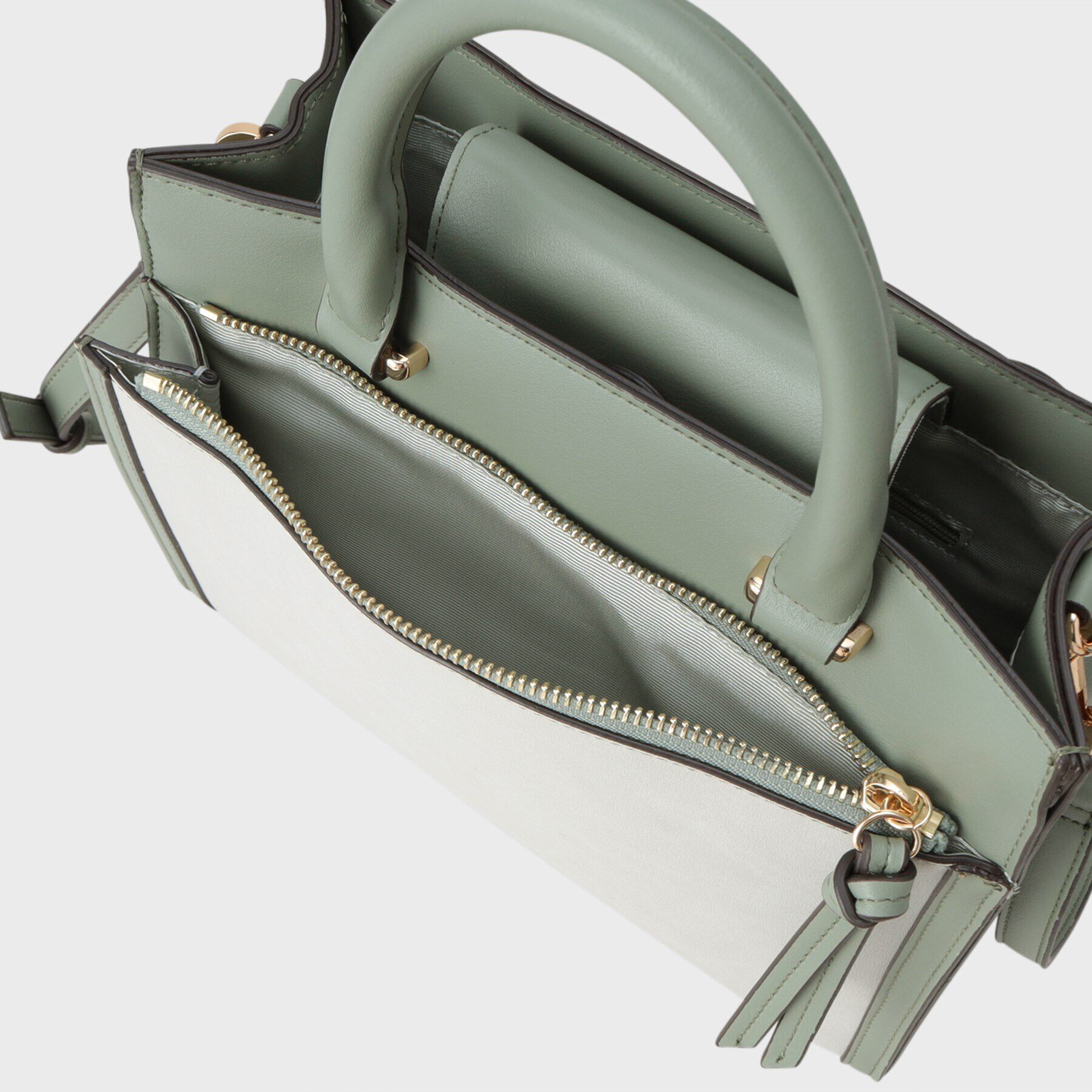 THE SHOP TK「合皮スエードコンビバッグ」|トートバッグ|