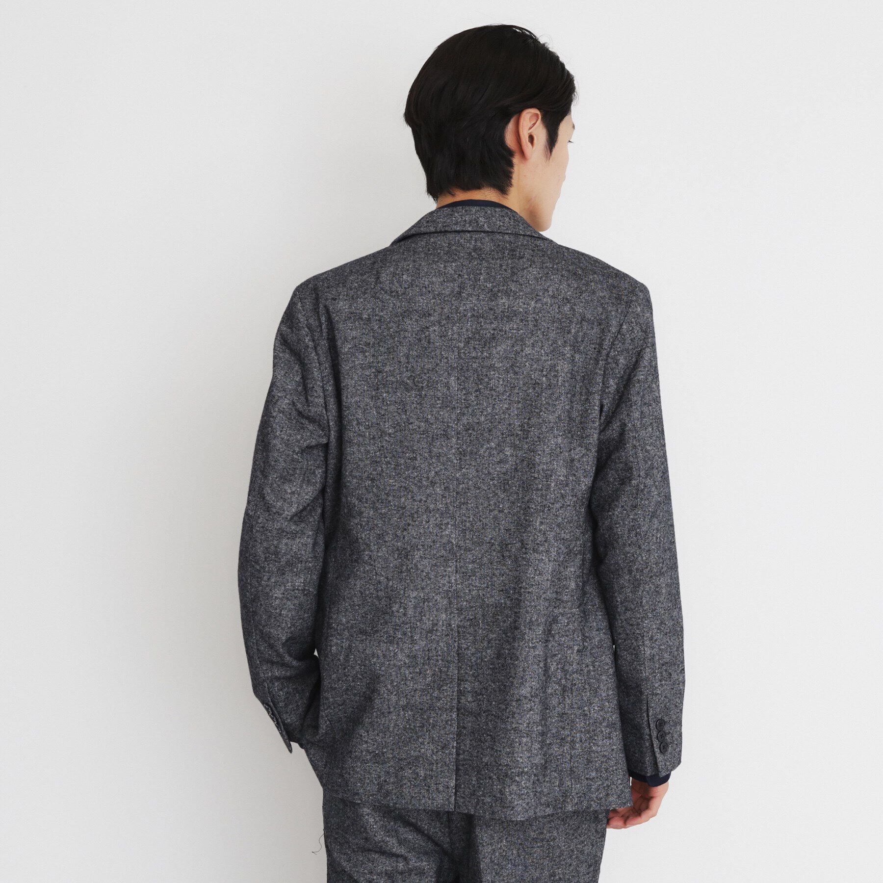 THE SHOP TK「ウール混ホームスパンジャケット」|テーラードジャケット|