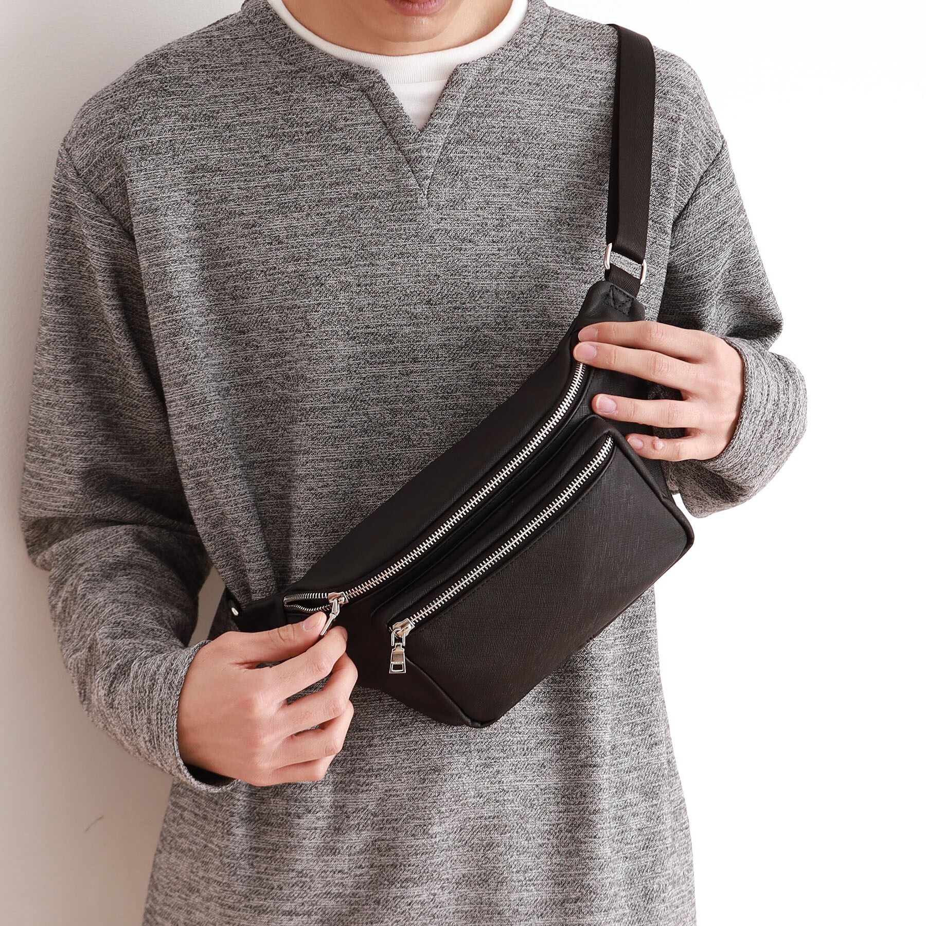 THE SHOP TK「2ポケットシュリンクボディバッグ」|その他|