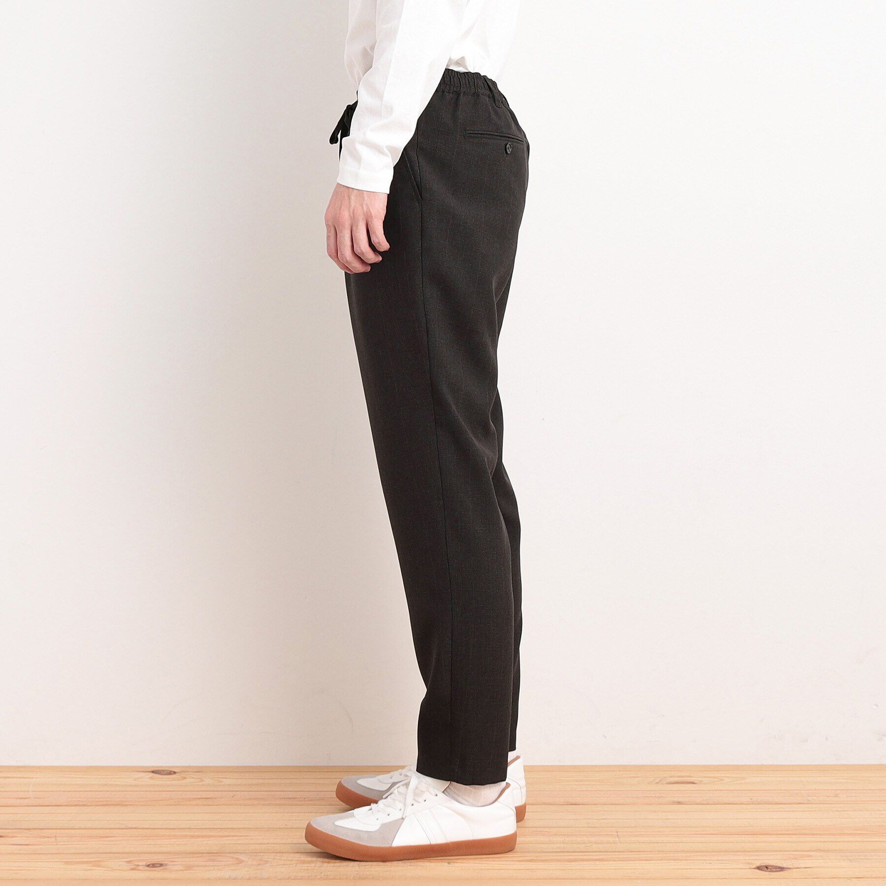 THE SHOP TK「グレンチェックイージーテーパードパンツ」|その他|