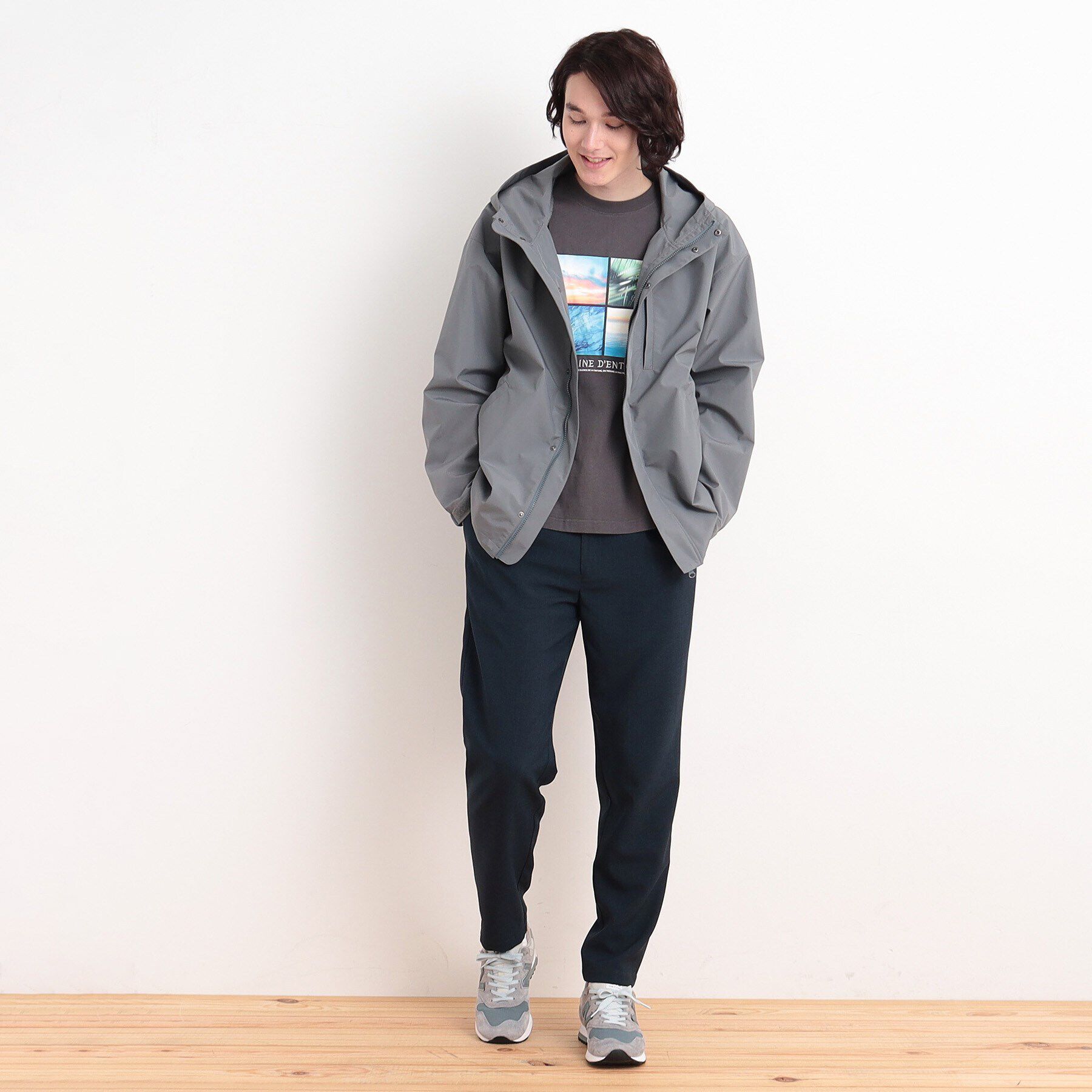 THE SHOP TK「グレンチェックイージーテーパードパンツ」|その他|