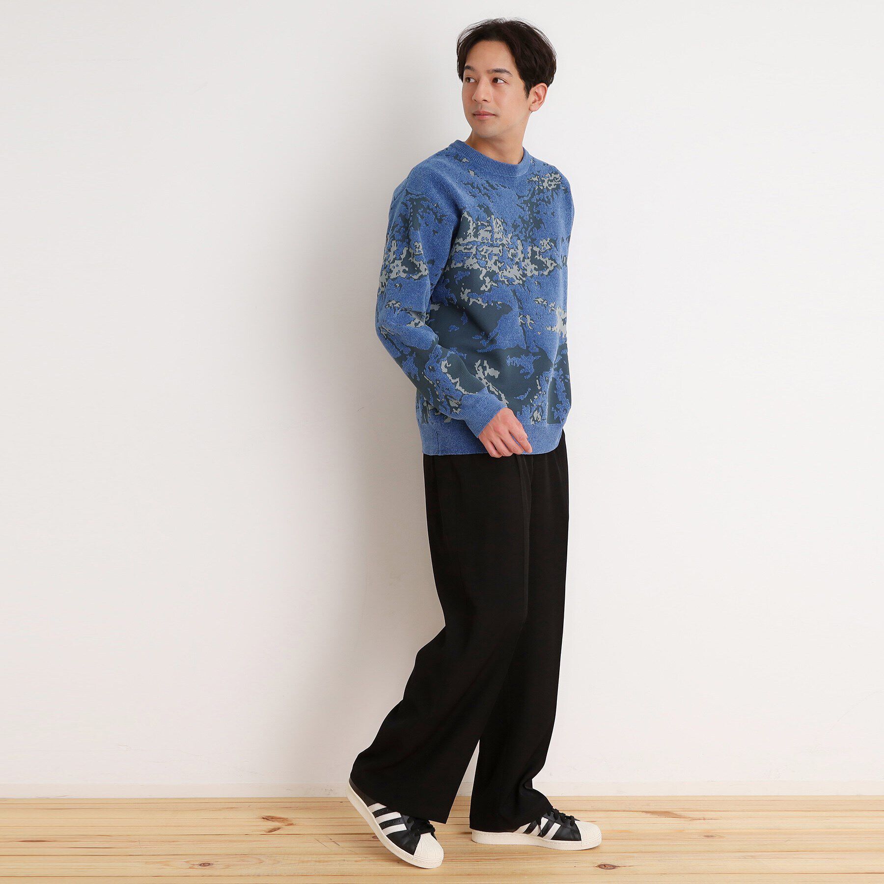 THE SHOP TK「モールジャカードプルオーバー」|ニット・セーター|