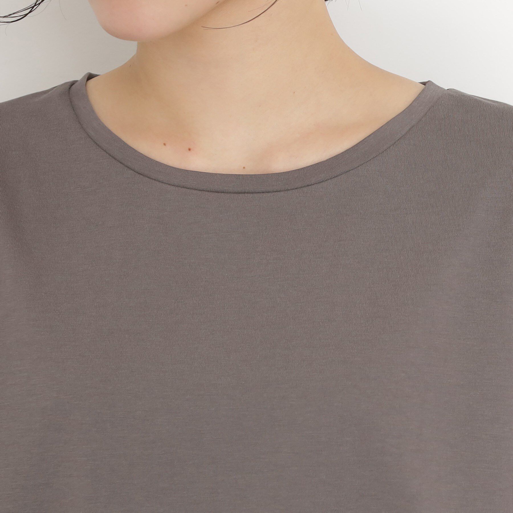 THE SHOP TK「切替バックギャザーチュニック【洗濯機OK/接触冷感/UV】」|チュニック|