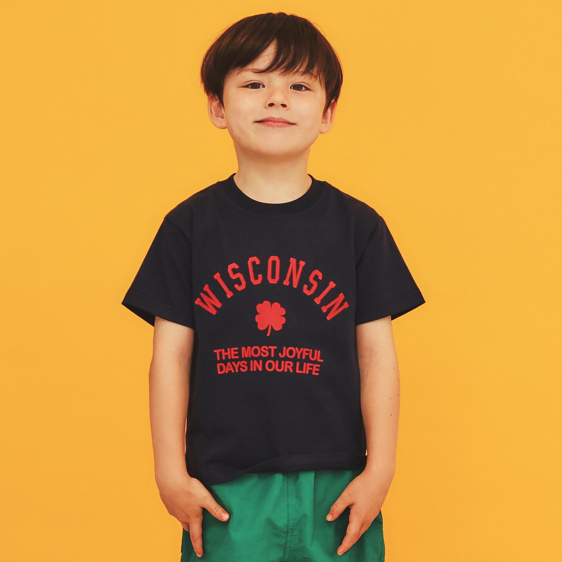 THE SHOP TK「【110－160/6色展開】コットン半袖Tシャツ/洗濯機OK」|Tシャツ・カットソー|