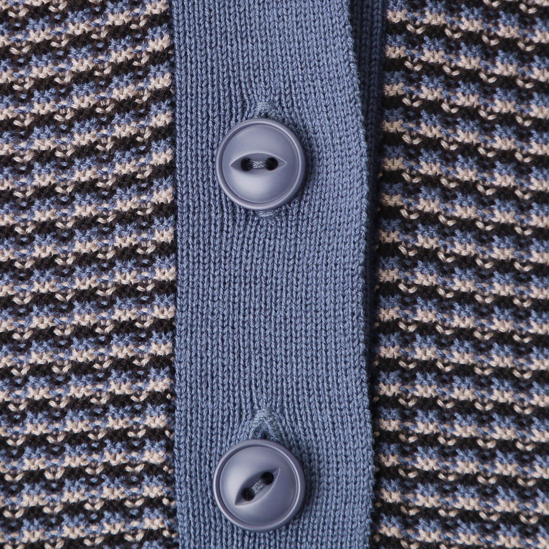 THE SHOP TK「【再入荷】柄アソートポロニットシャツ【洗濯機OK】」|ニット・セーター|