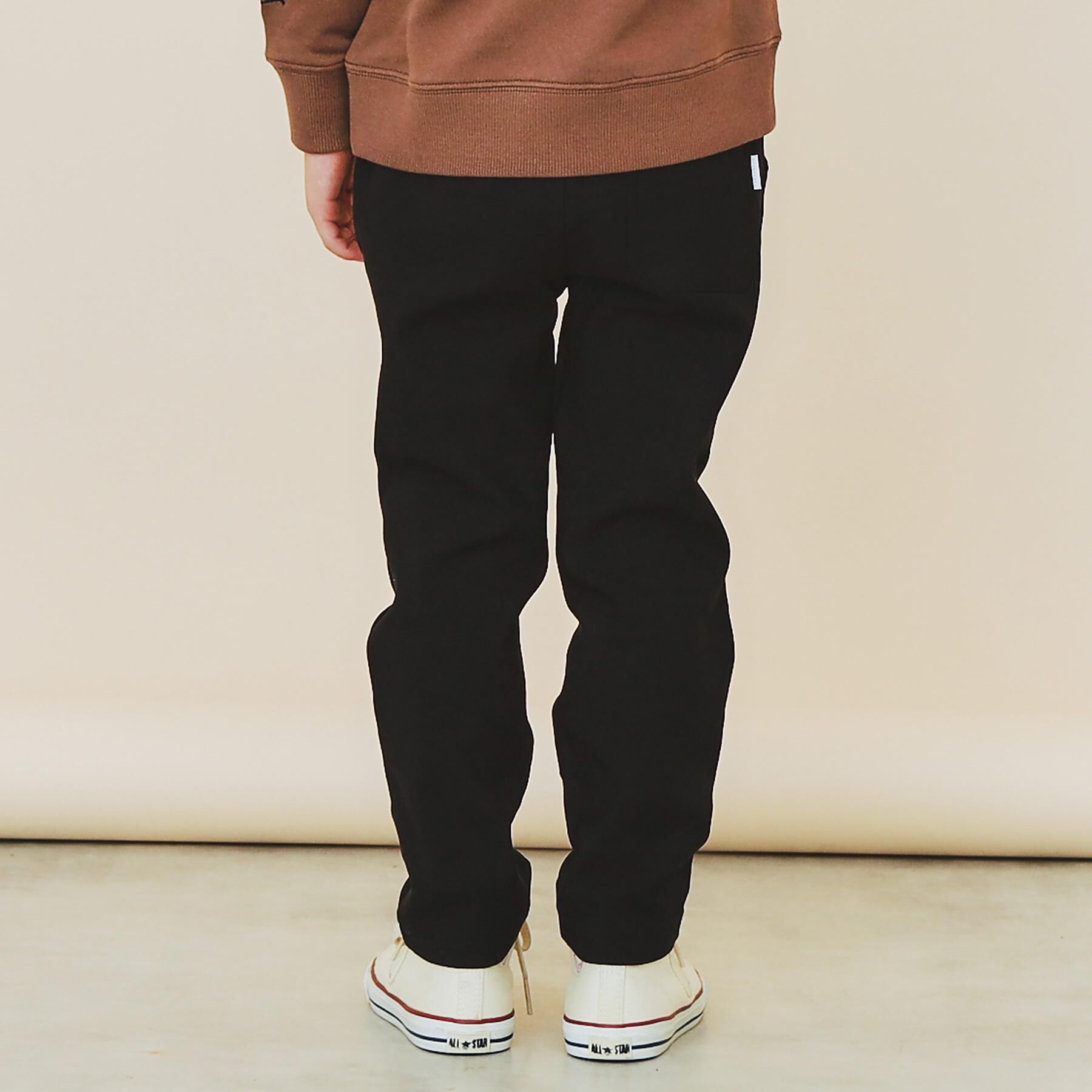 THE SHOP TK「【110－160/裏起毛】あったかのびーるストレートパンツ/洗濯機OK」|その他|