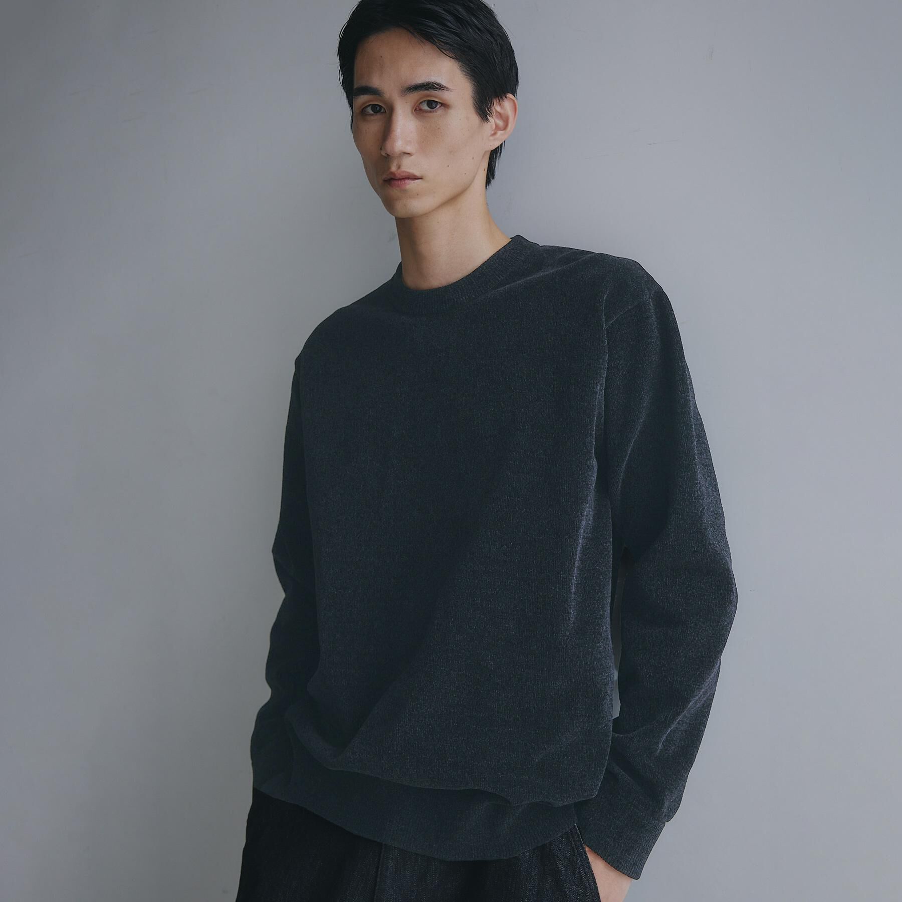 THE SHOP TK「【触れるたびに心地良い】ライトモールニット　洗濯機OK/ユニセックスでおすすめ！」|ニット・セーター|