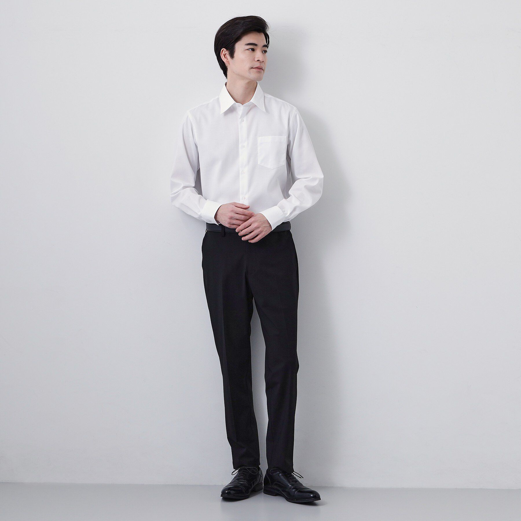 THE SHOP TK「【ビジネス/セレモニー】ドレスドビー長袖シャツ」|シャツ・ブラウス|