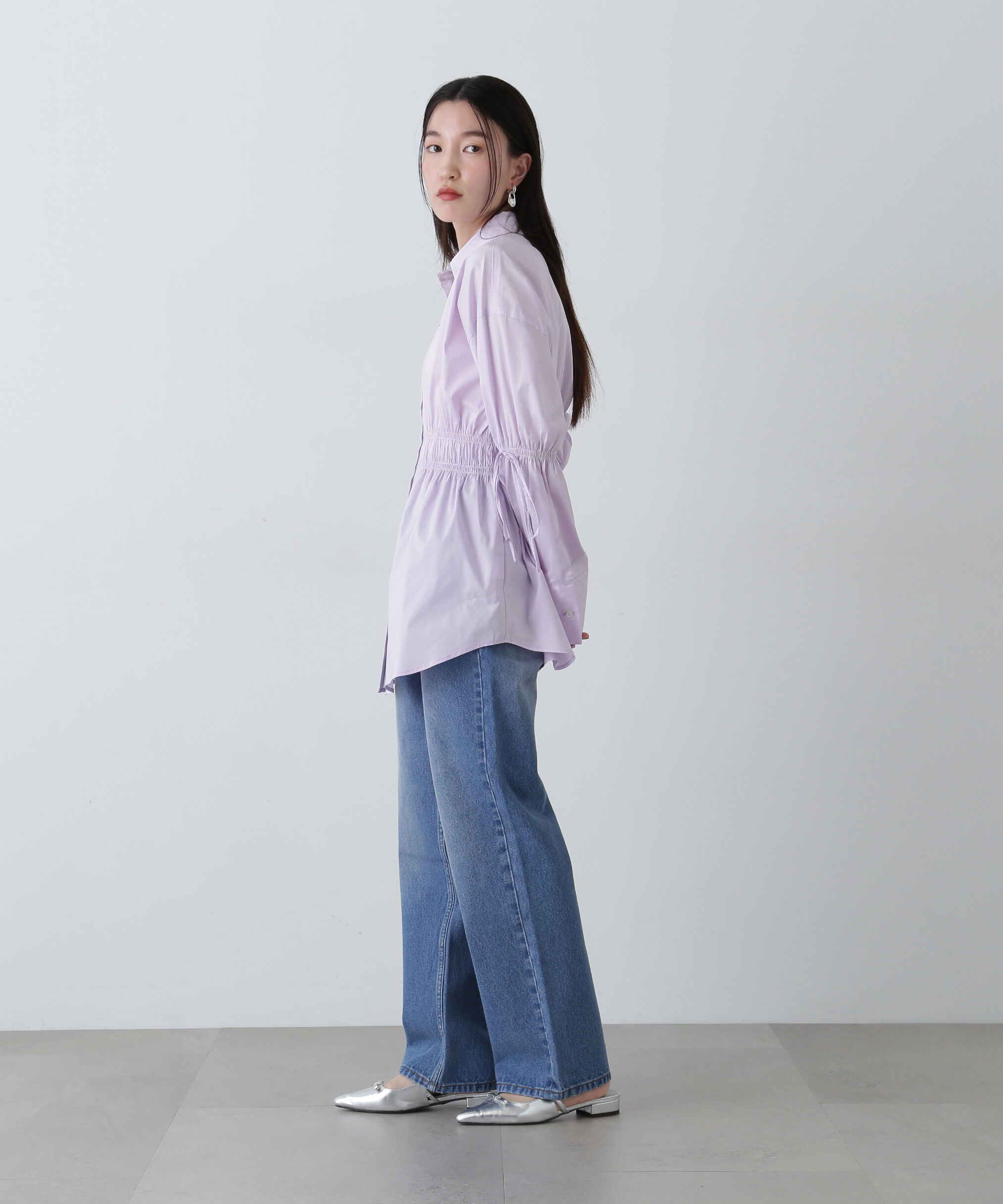  「ハイライズストレートデニムパンツ」|その他|