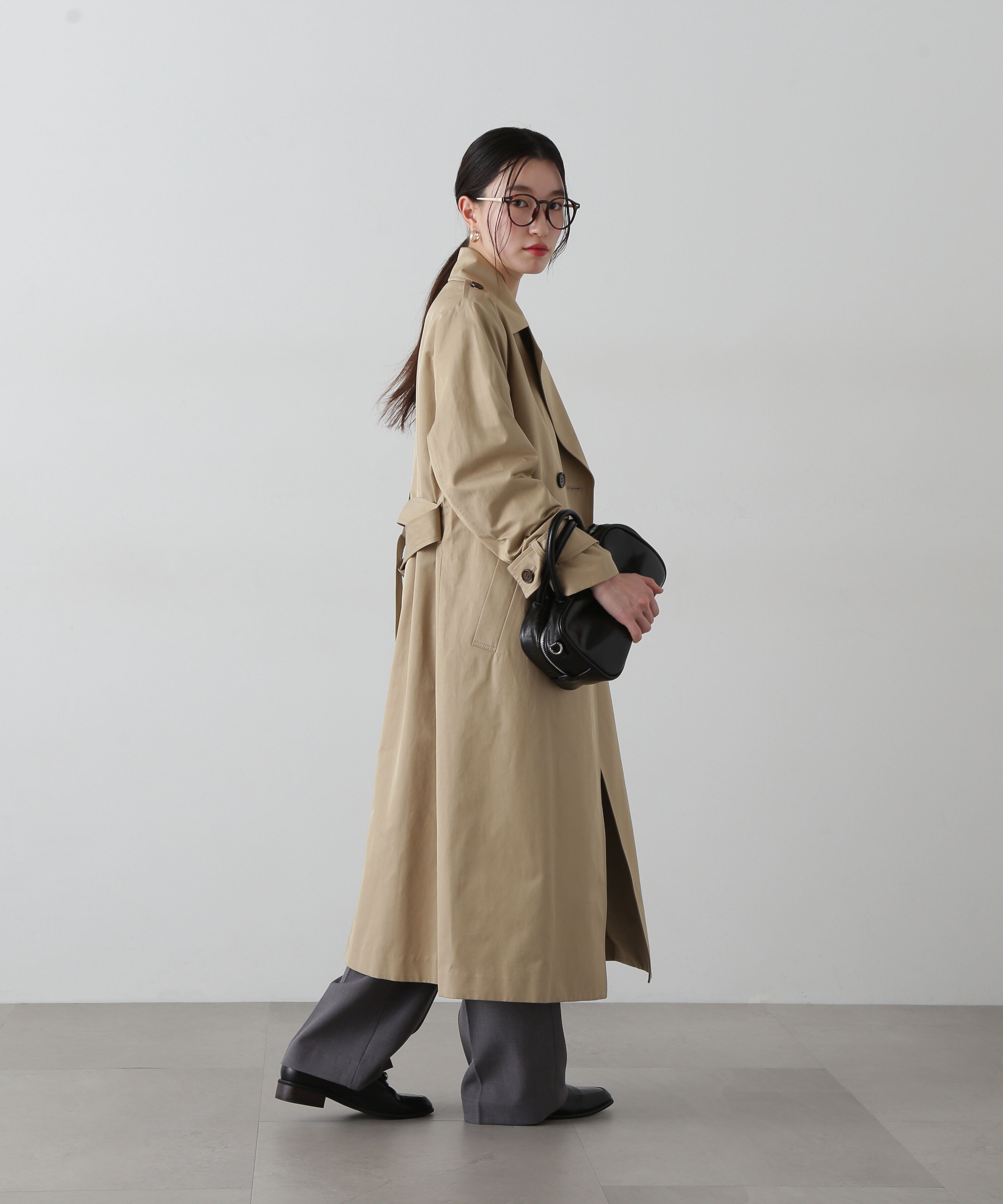  「ボックスシルエットトレンチコート」|その他|