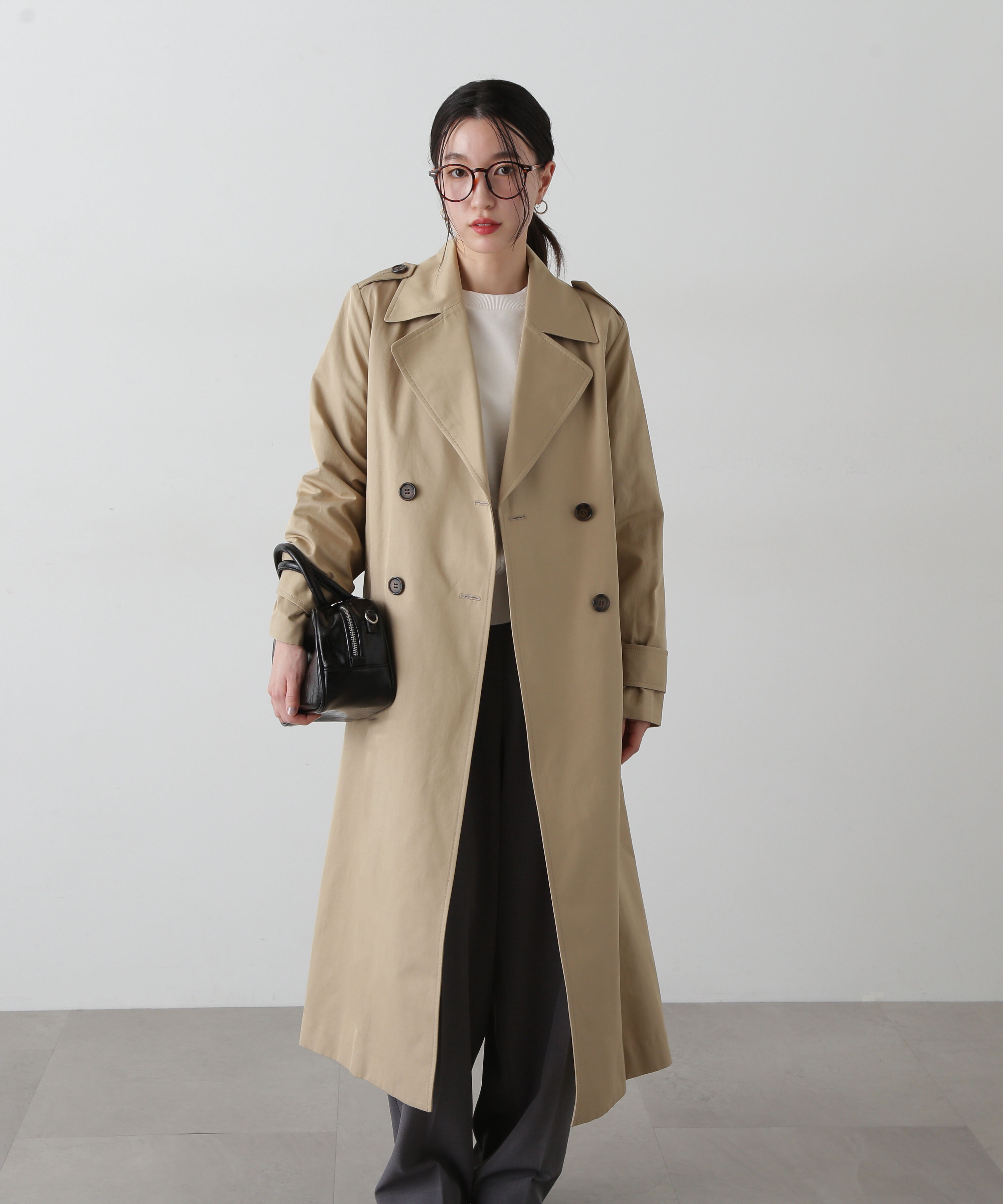  「ボックスシルエットトレンチコート」|その他|