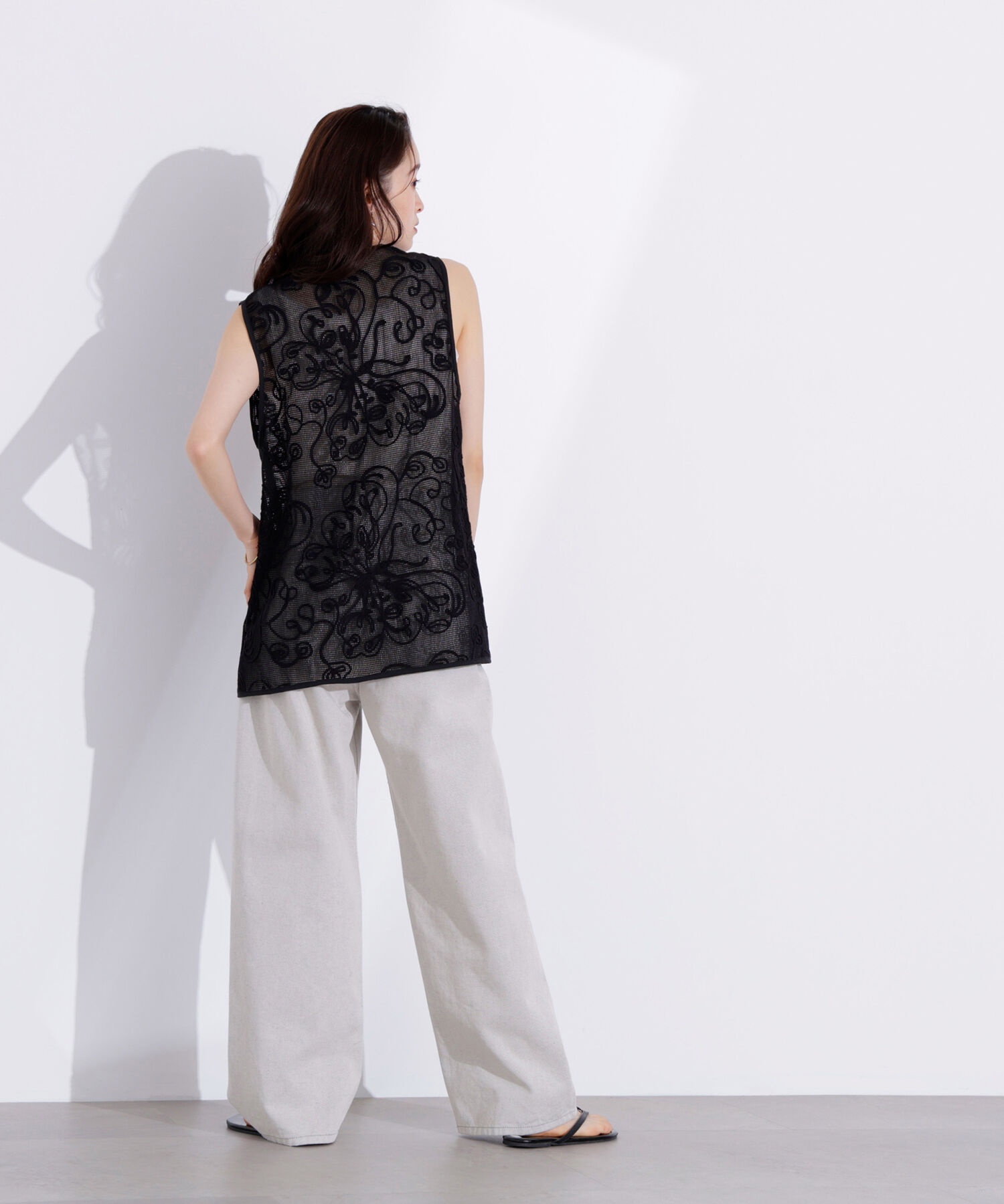  「コードレースジレ」|シャツ・ブラウス|