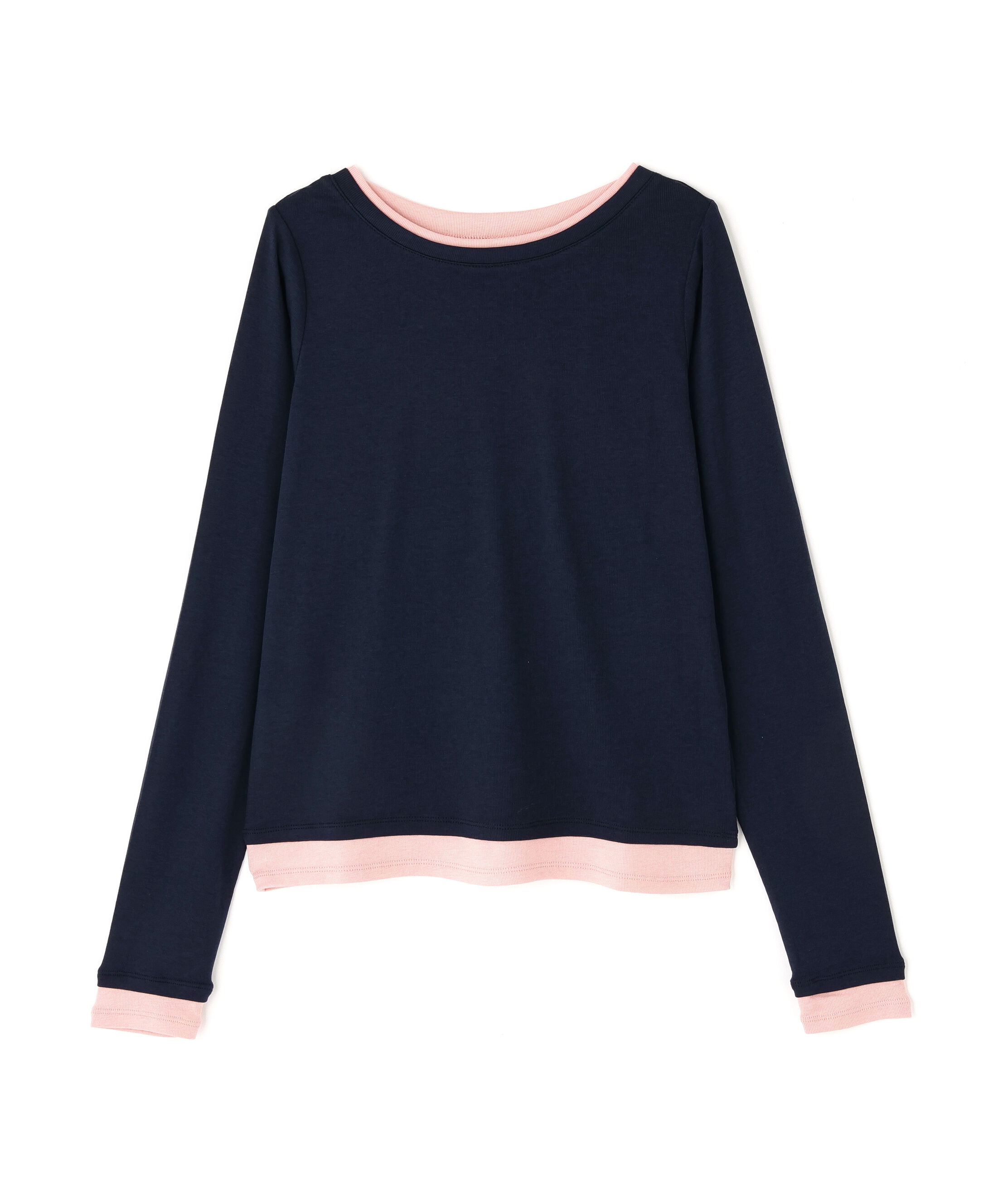  「シアーレイヤードトップス」|Tシャツ・カットソー|