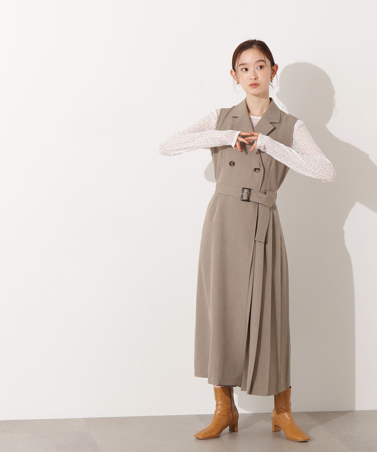  「トレンチディテールジャンスカ」|ワンピース|