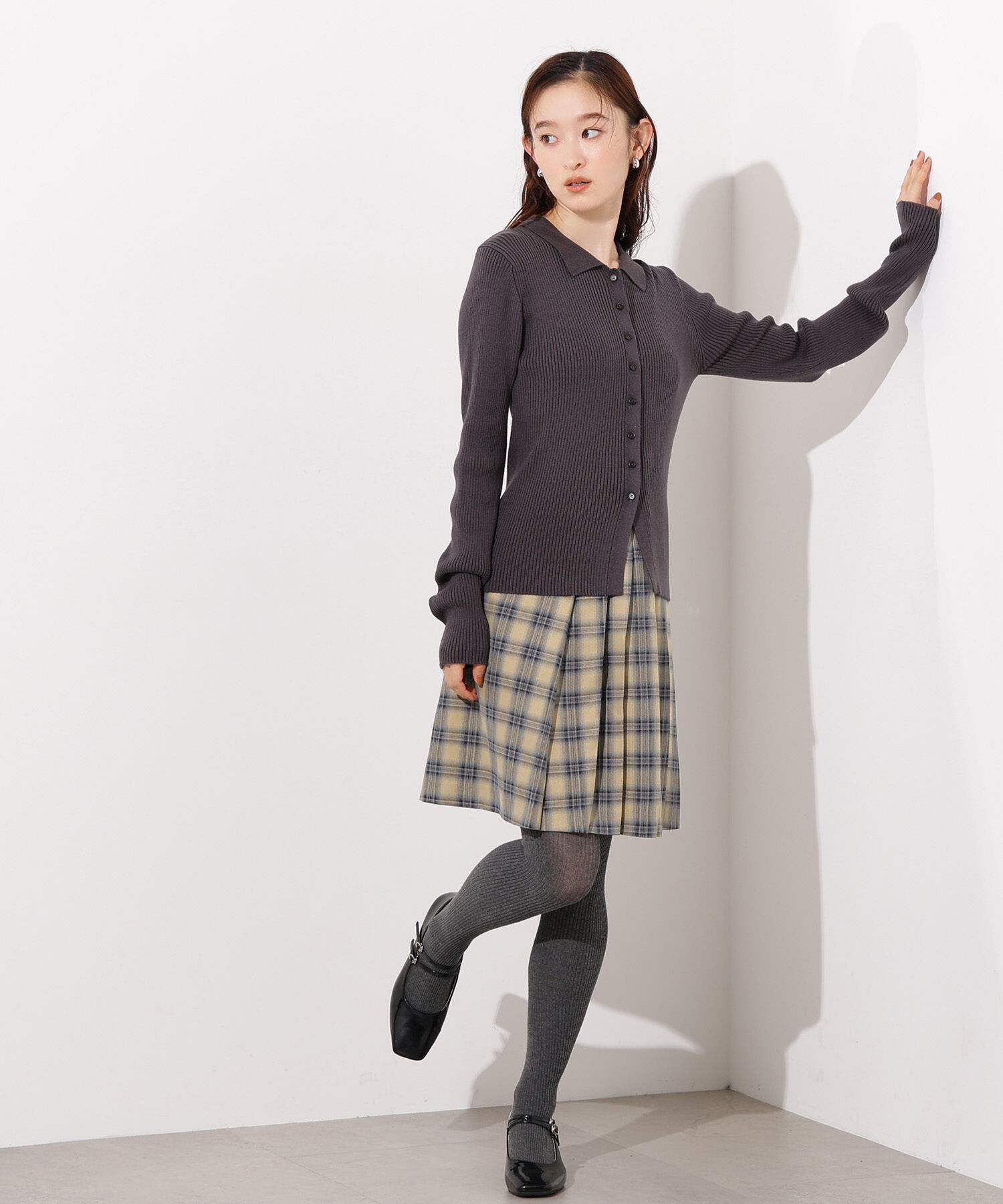  「チェックミニスカート」|スカート|