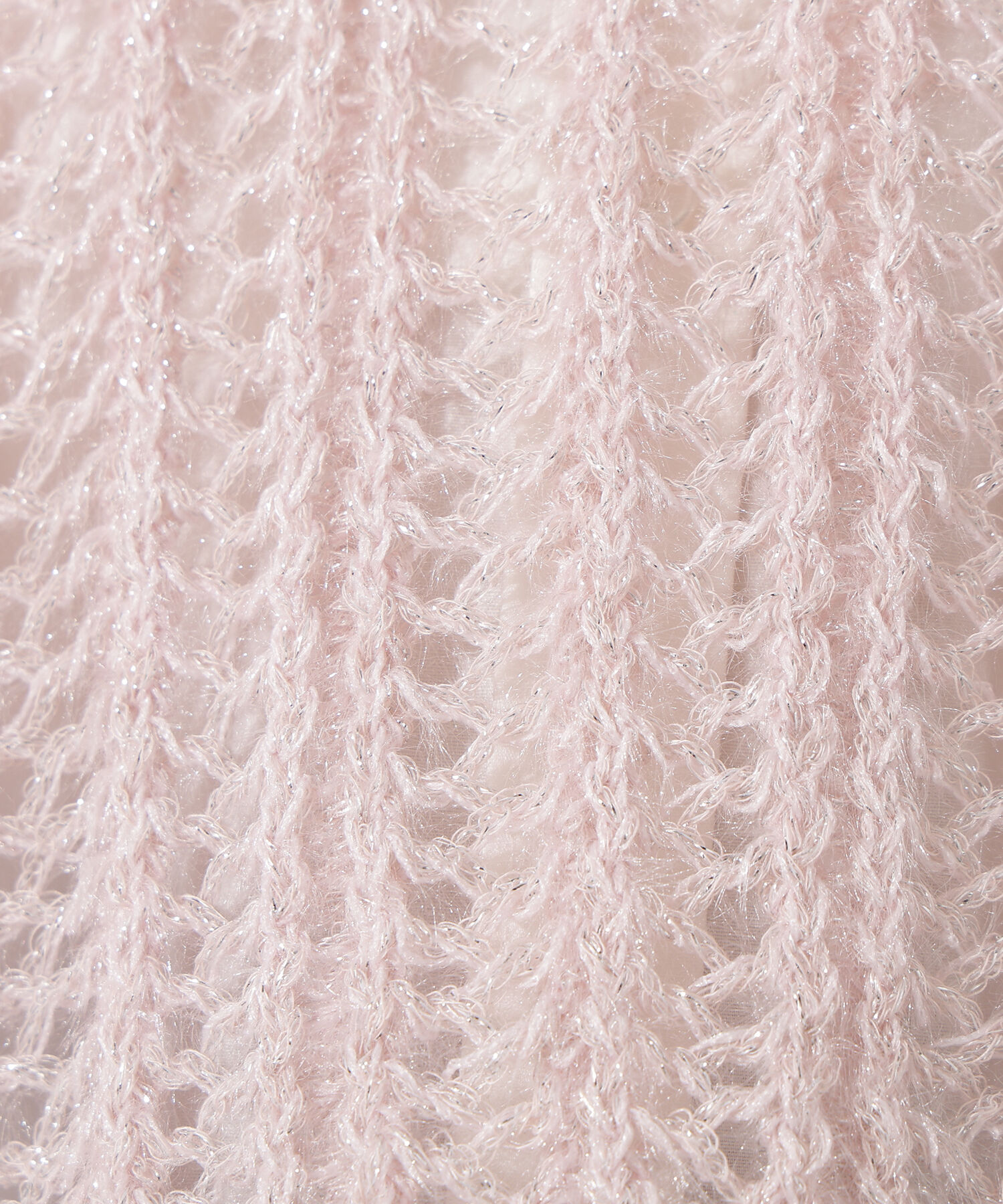  「クロップド透かし編みニット」|ニット・セーター|