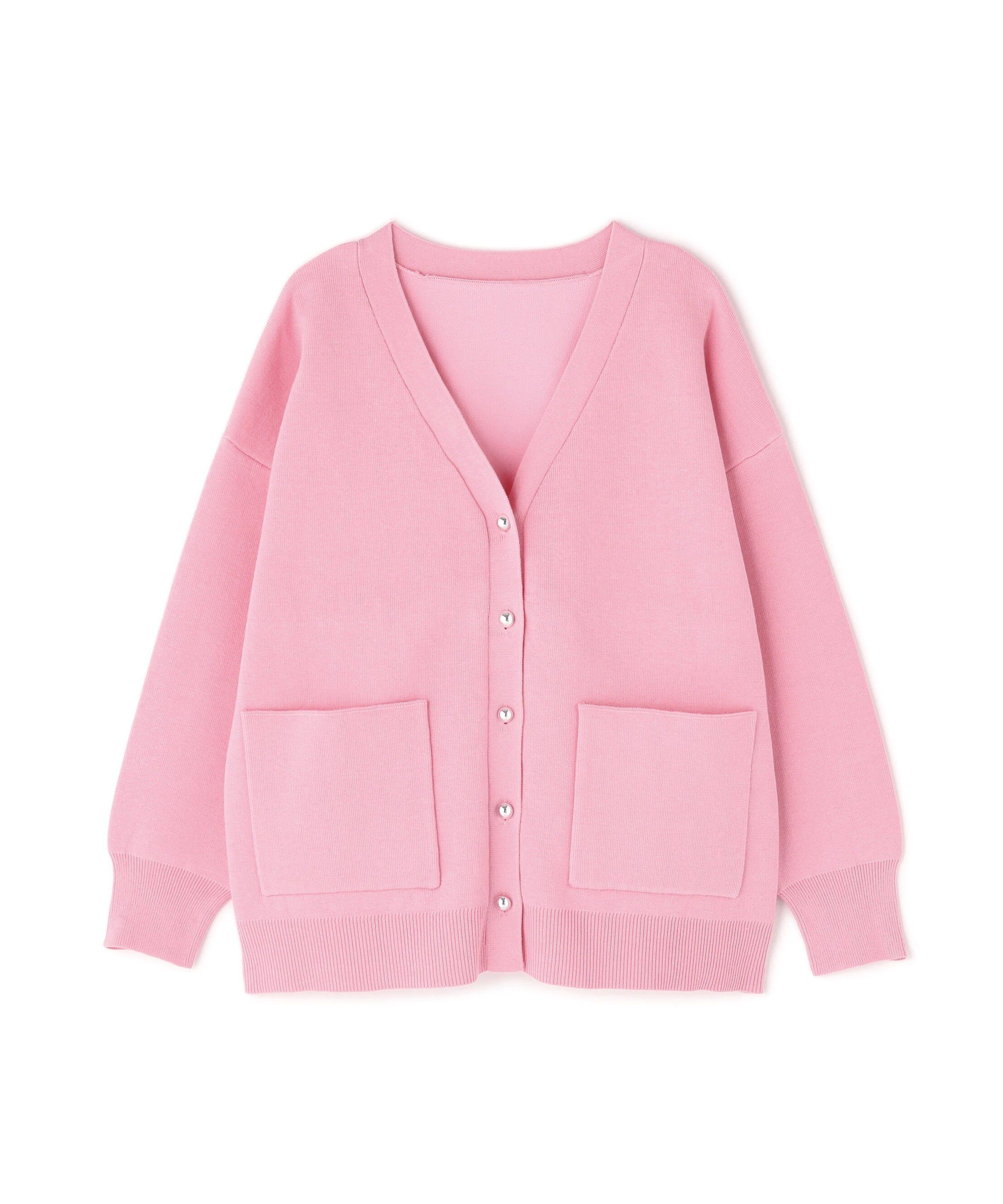  「スウェットライクフォルムカーディガン」|ニット・セーター|