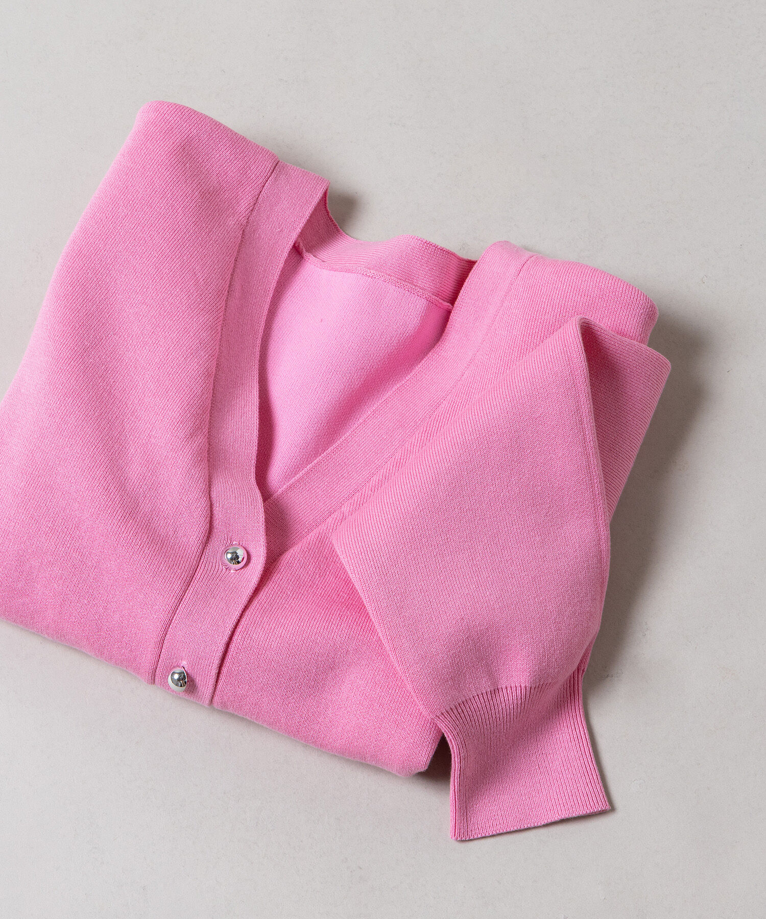  「スウェットライクフォルムカーディガン」|ニット・セーター|