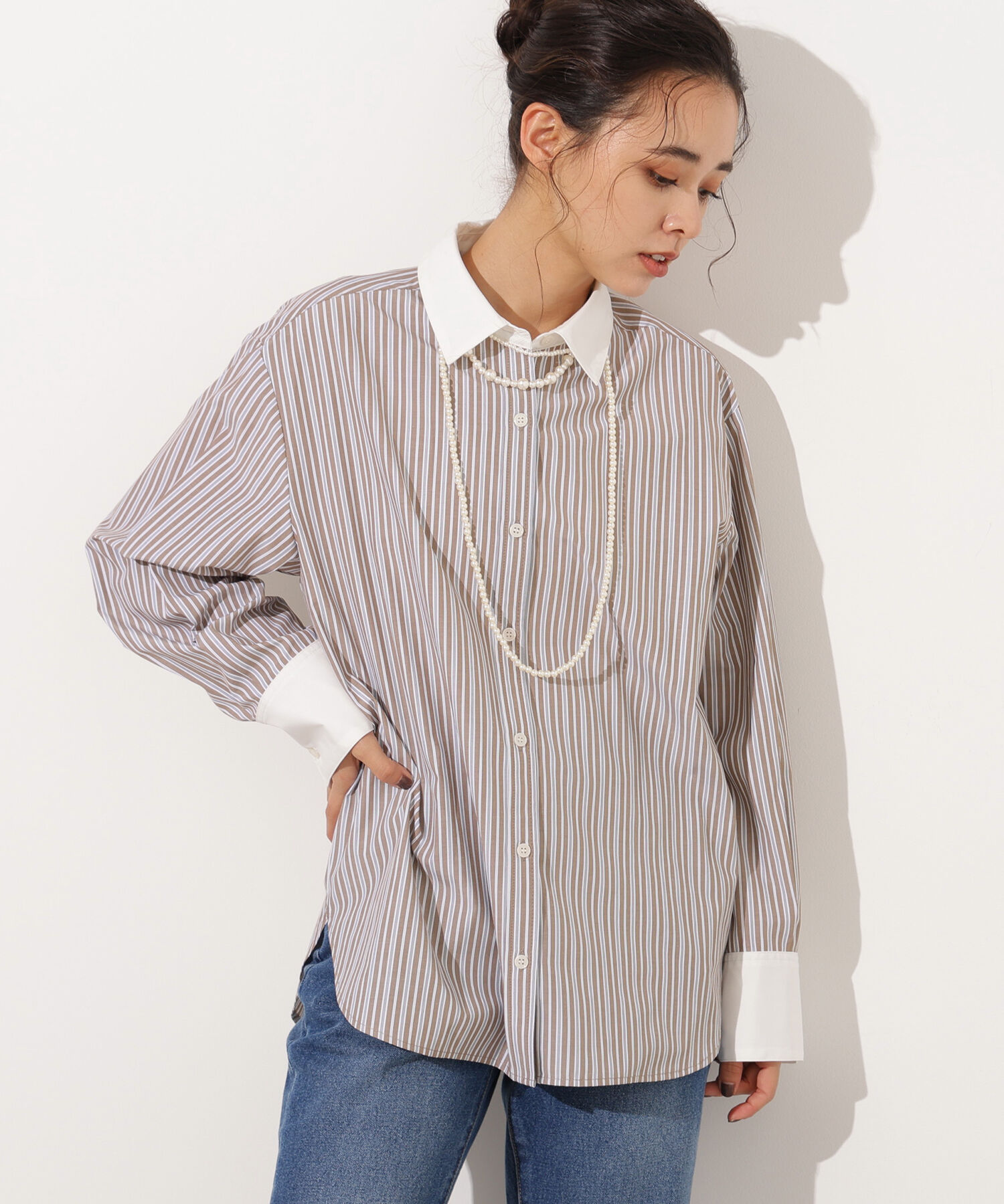  「クレリックシャツ」|シャツ・ブラウス|