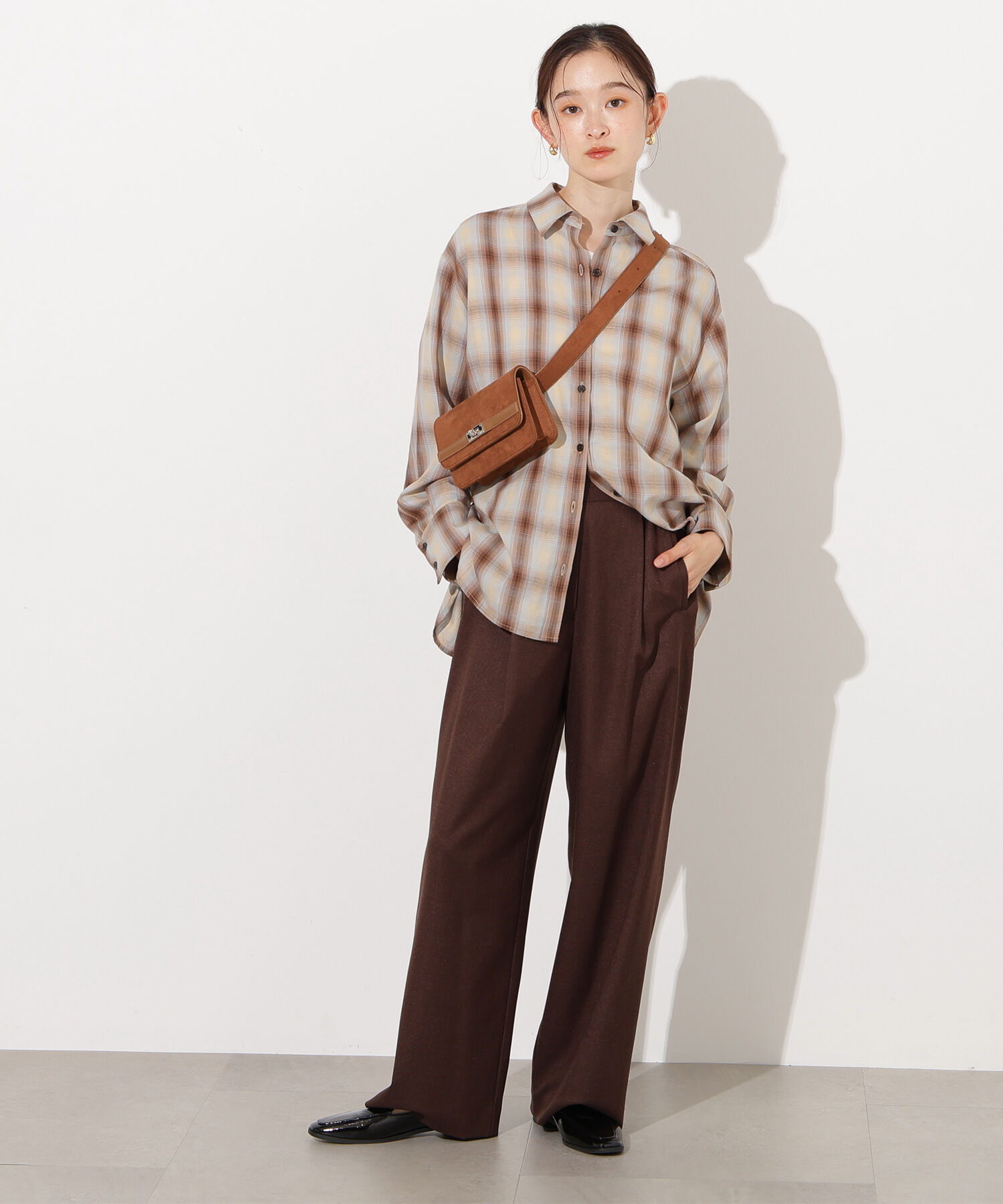  「リラックスタックワイドパンツ」|その他|