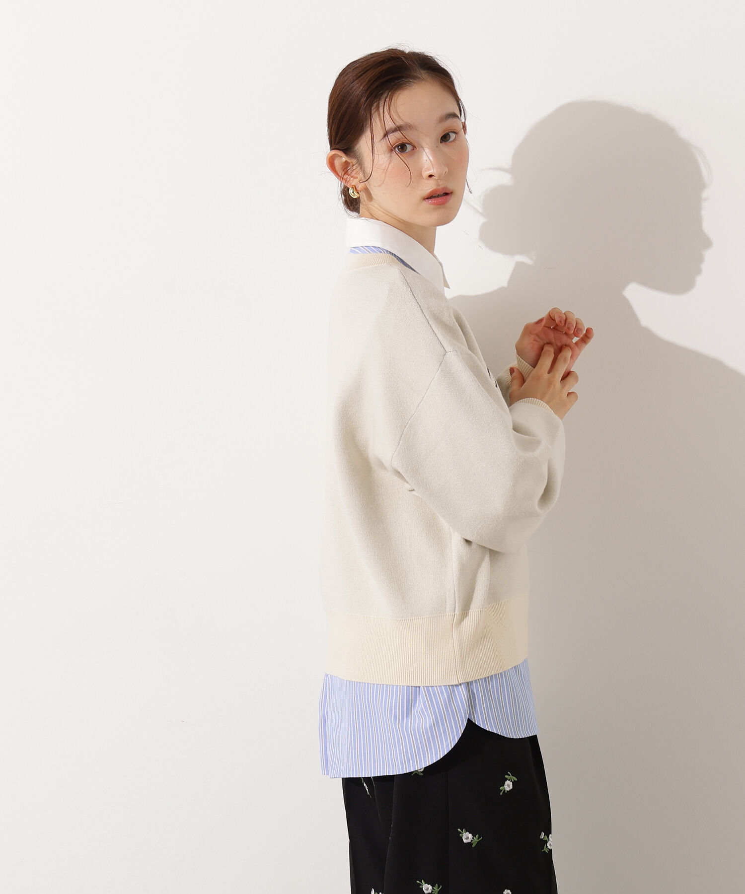  「ロゴジャガードニット」|ニット・セーター|