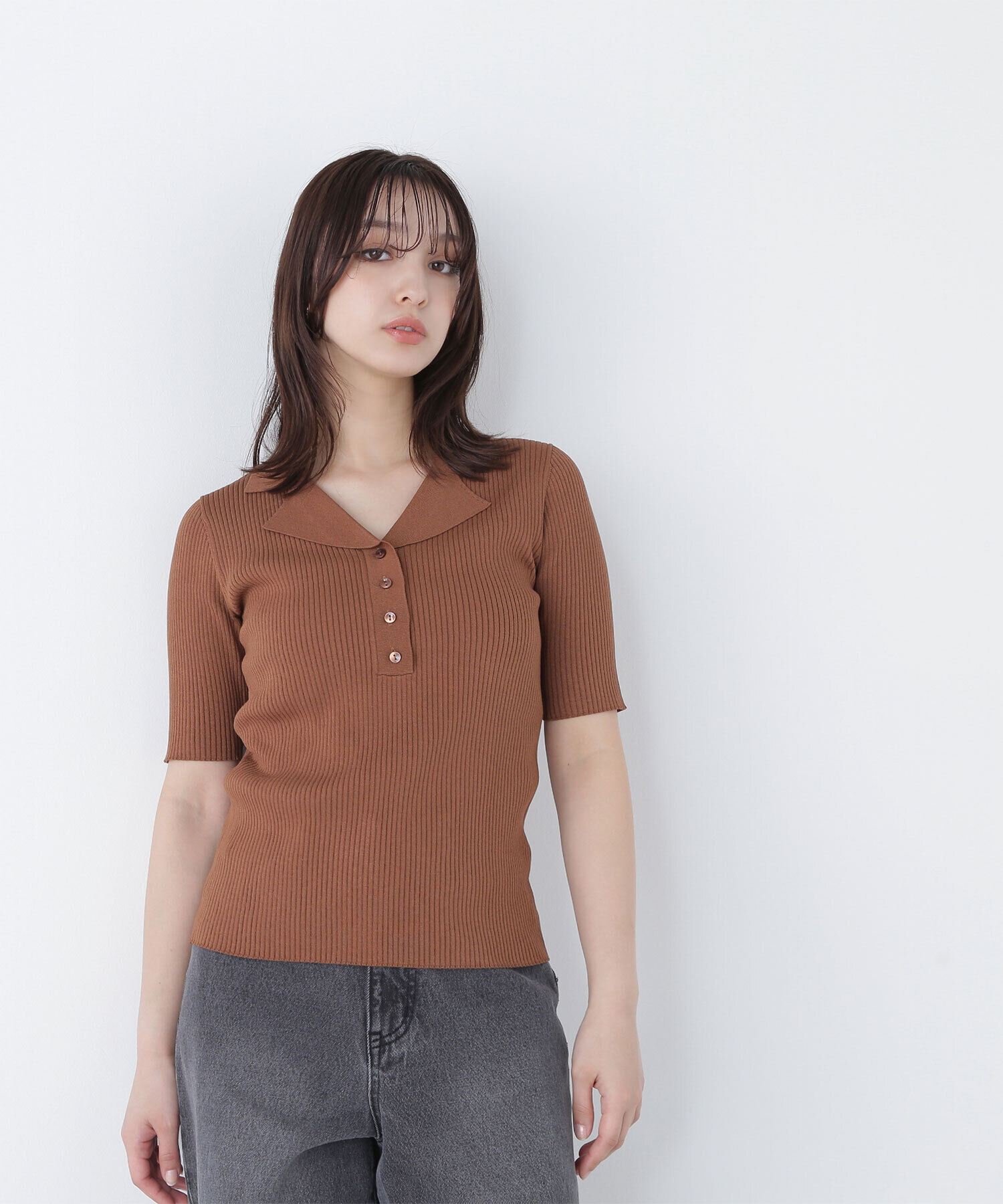  「カイキンリブニット」|ニット・セーター|