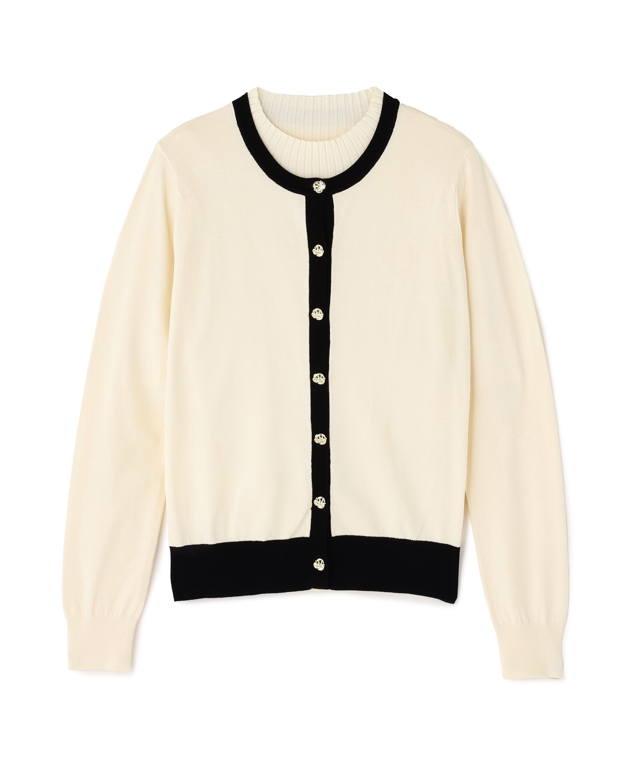  「バイカラーアンサンブル」|ニット・セーター|