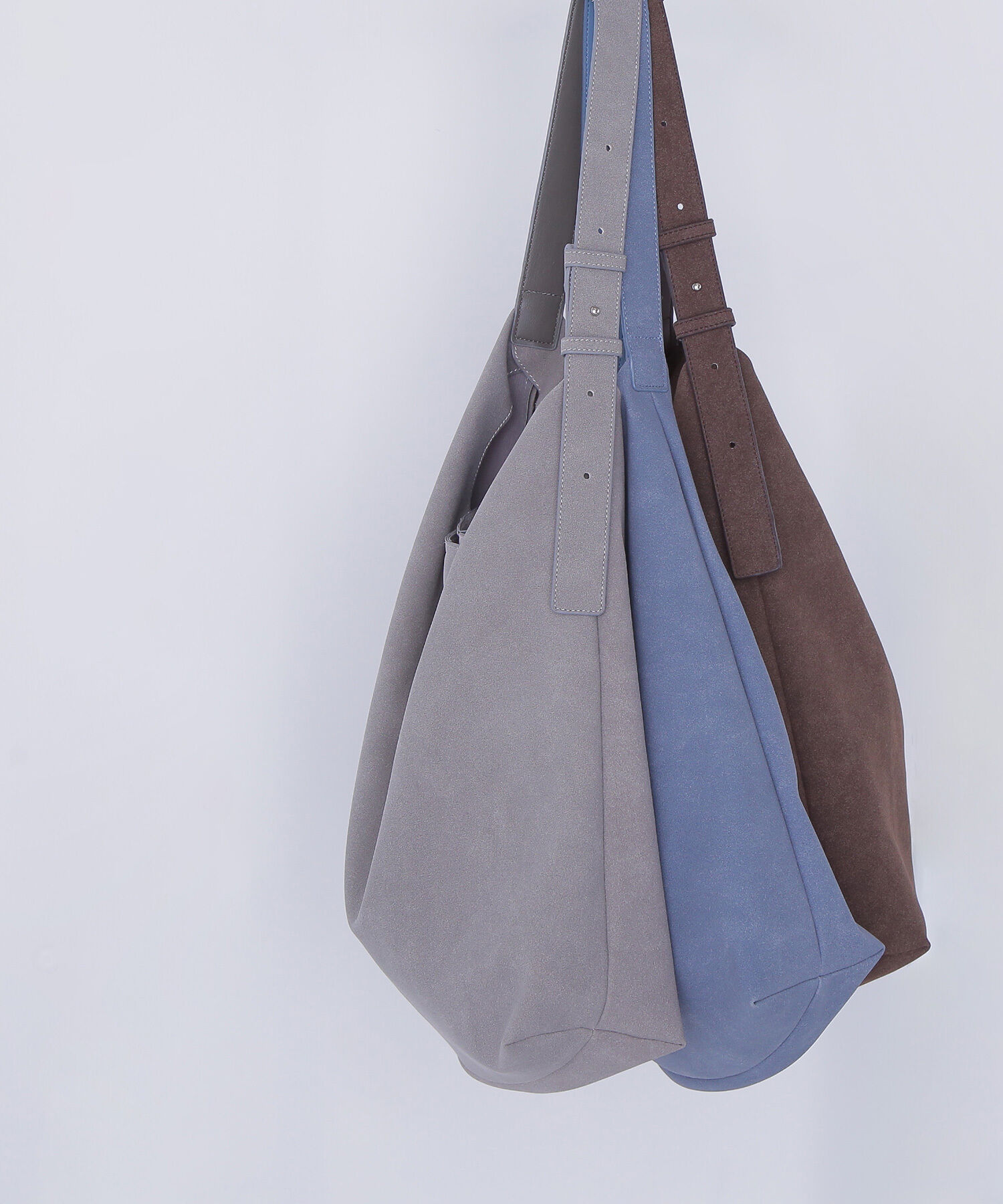 「トライアングルワンショルダーバッグ」|ショルダー・メッセンジャー|グレー