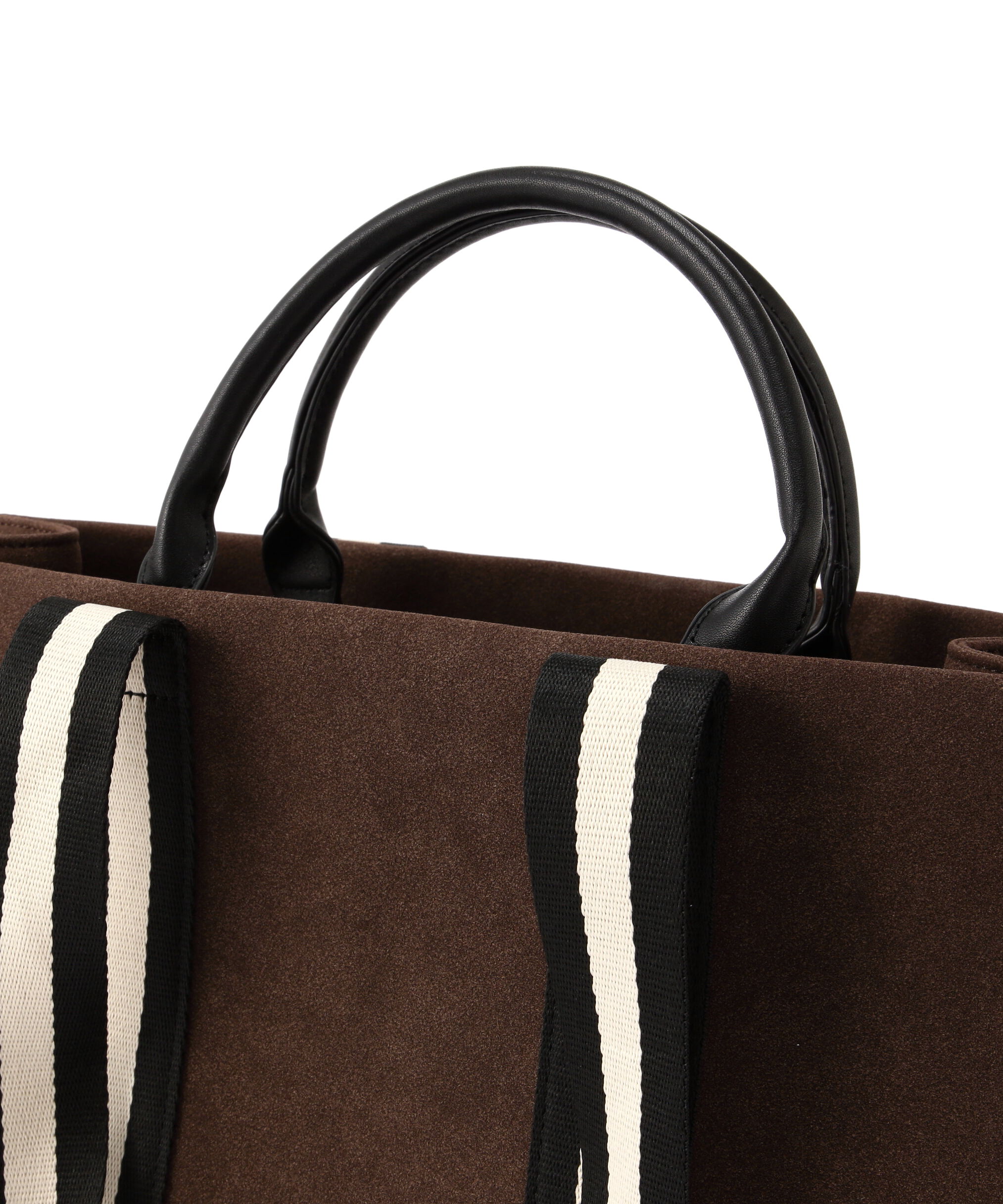  「スウェードタッチ2wayテープトートバッグ」|トートバッグ|