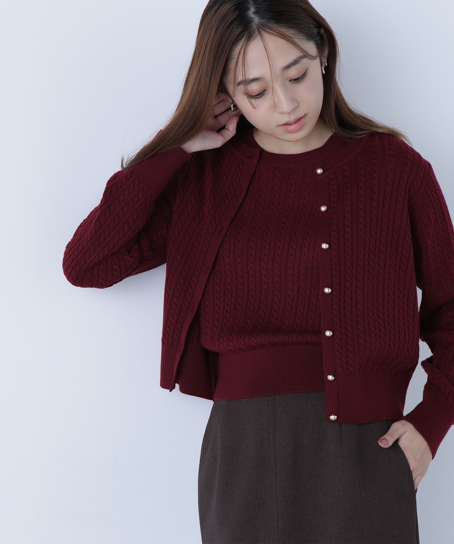  「＜CLASSY. お仕事名品Award 2025＞「トップス賞」3シーズン無敵アンサンブル」|ニット・セーター|