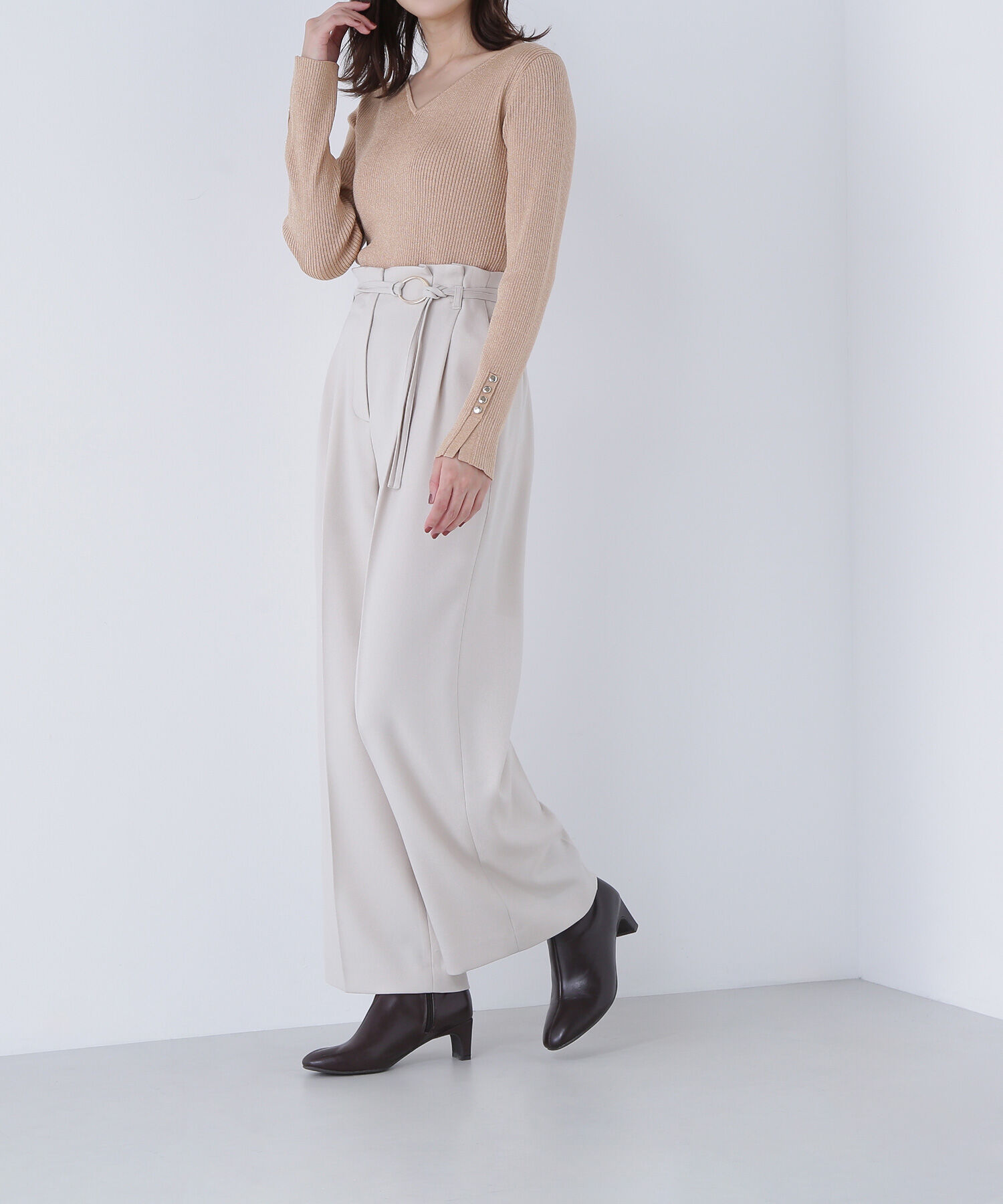  「ダブルベルトワイドパンツII」|その他|