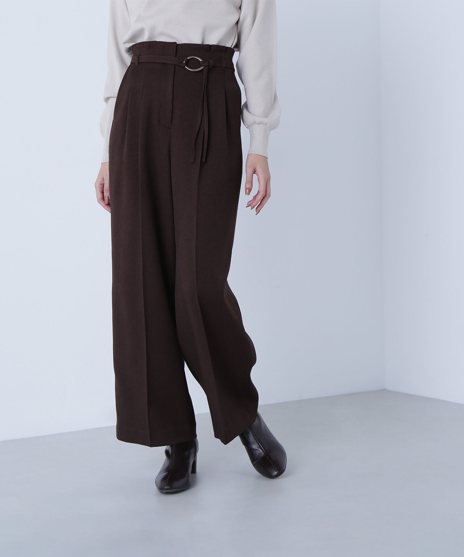  「ダブルベルトワイドパンツII」|その他|