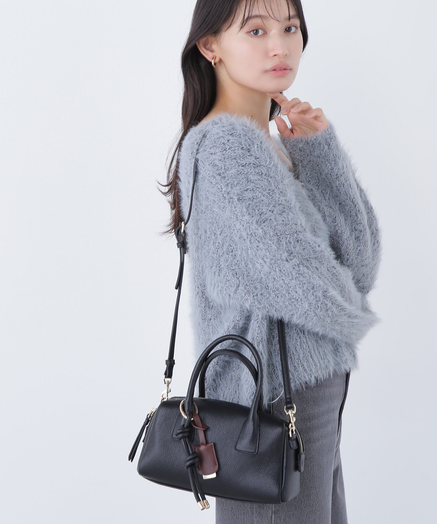  「ミックスチャームボストンバッグ」|ボストンバッグ|