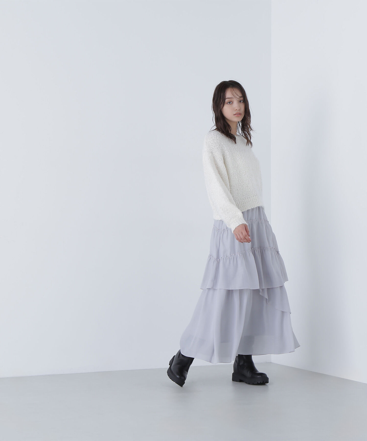  「フェザーネップニット」|ニット・セーター|