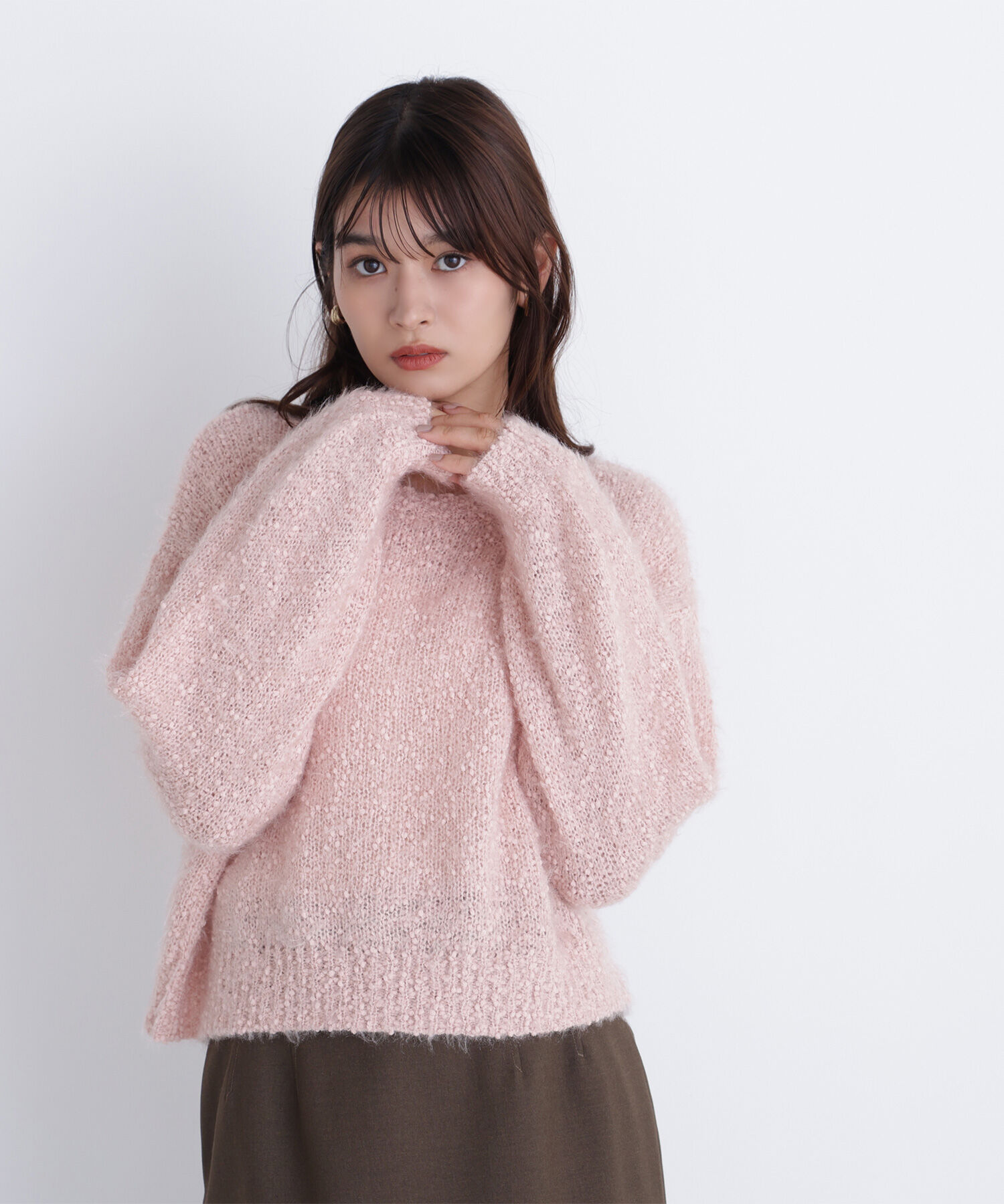  「フェザーネップニット」|ニット・セーター|