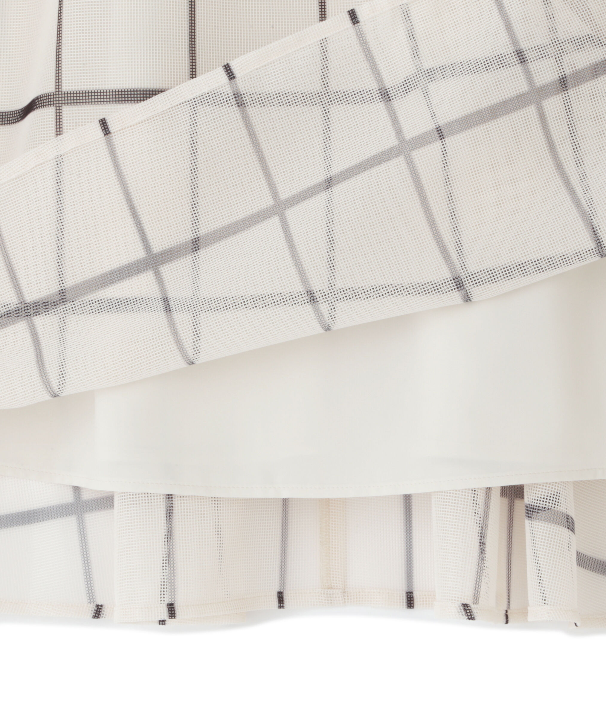  「ウィンドペンチェックフレアスカート」|スカート|