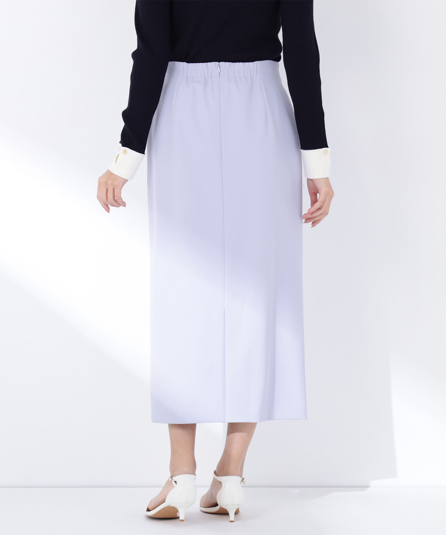  「アウトポケットナロースカート」|スカート|