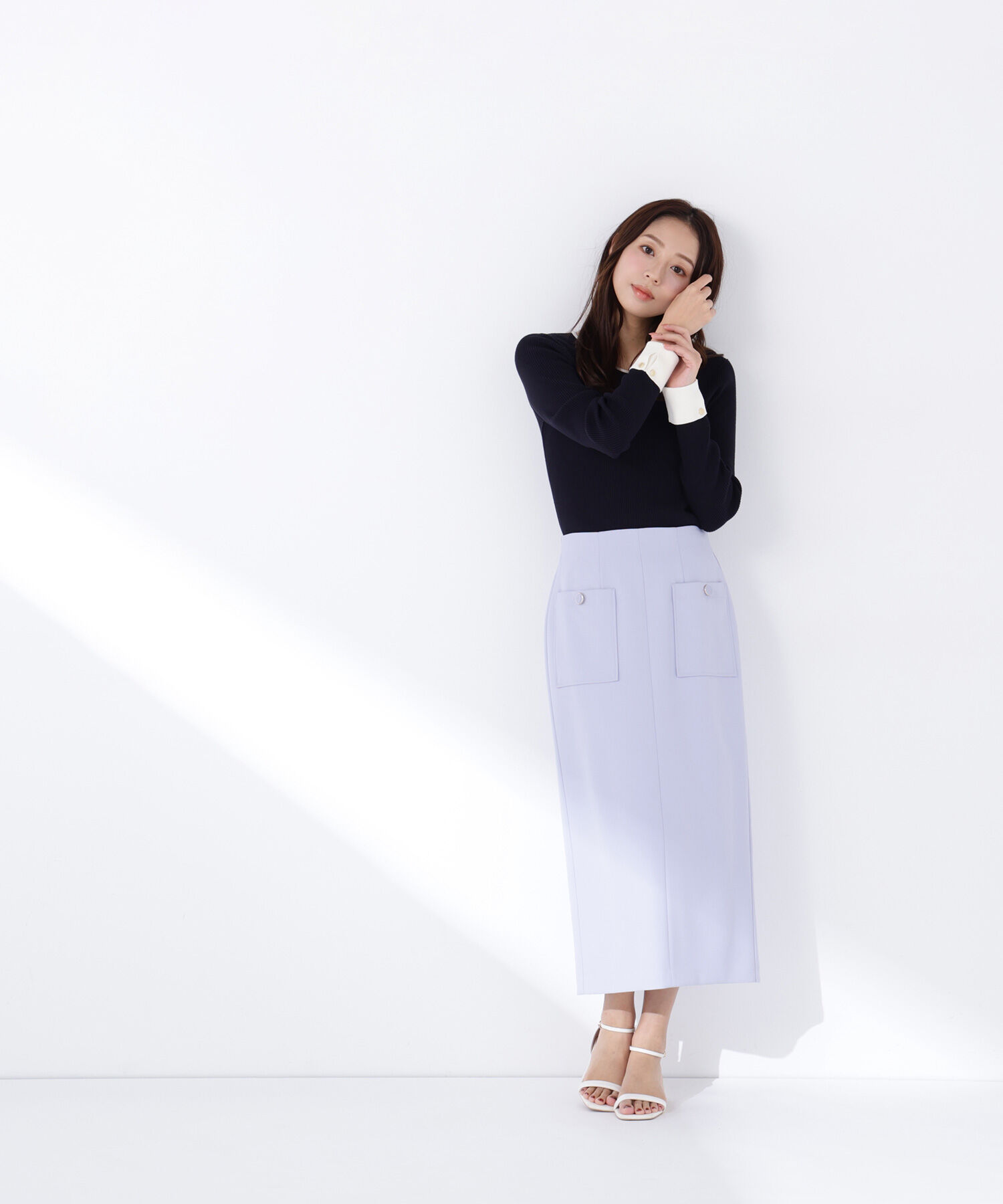  「ダブルカフスニット」|ニット・セーター|