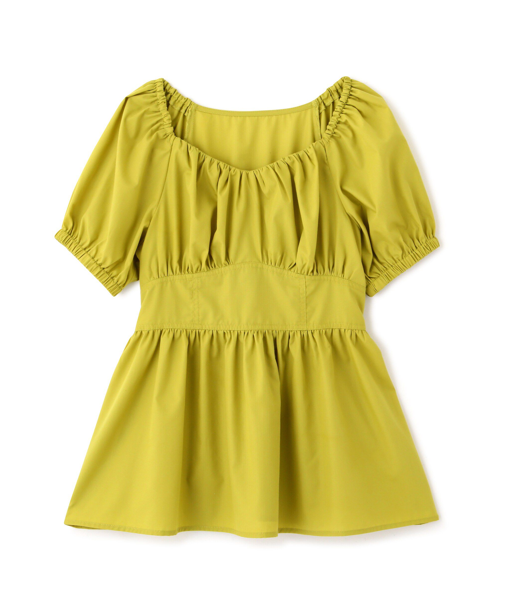  「バストギャザーチュニックブラウス」|シャツ・ブラウス|