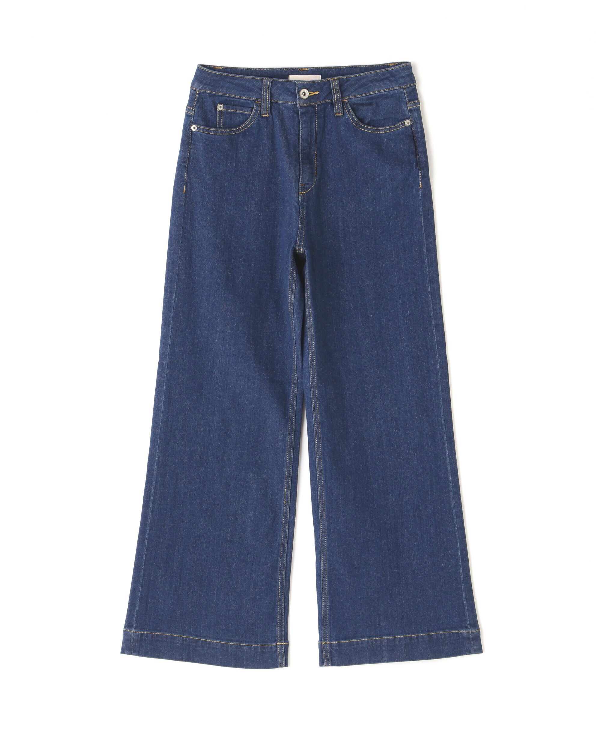  「[低身長サイズ/Sシリーズ]ベーシックワイドデニムパンツ」|その他|