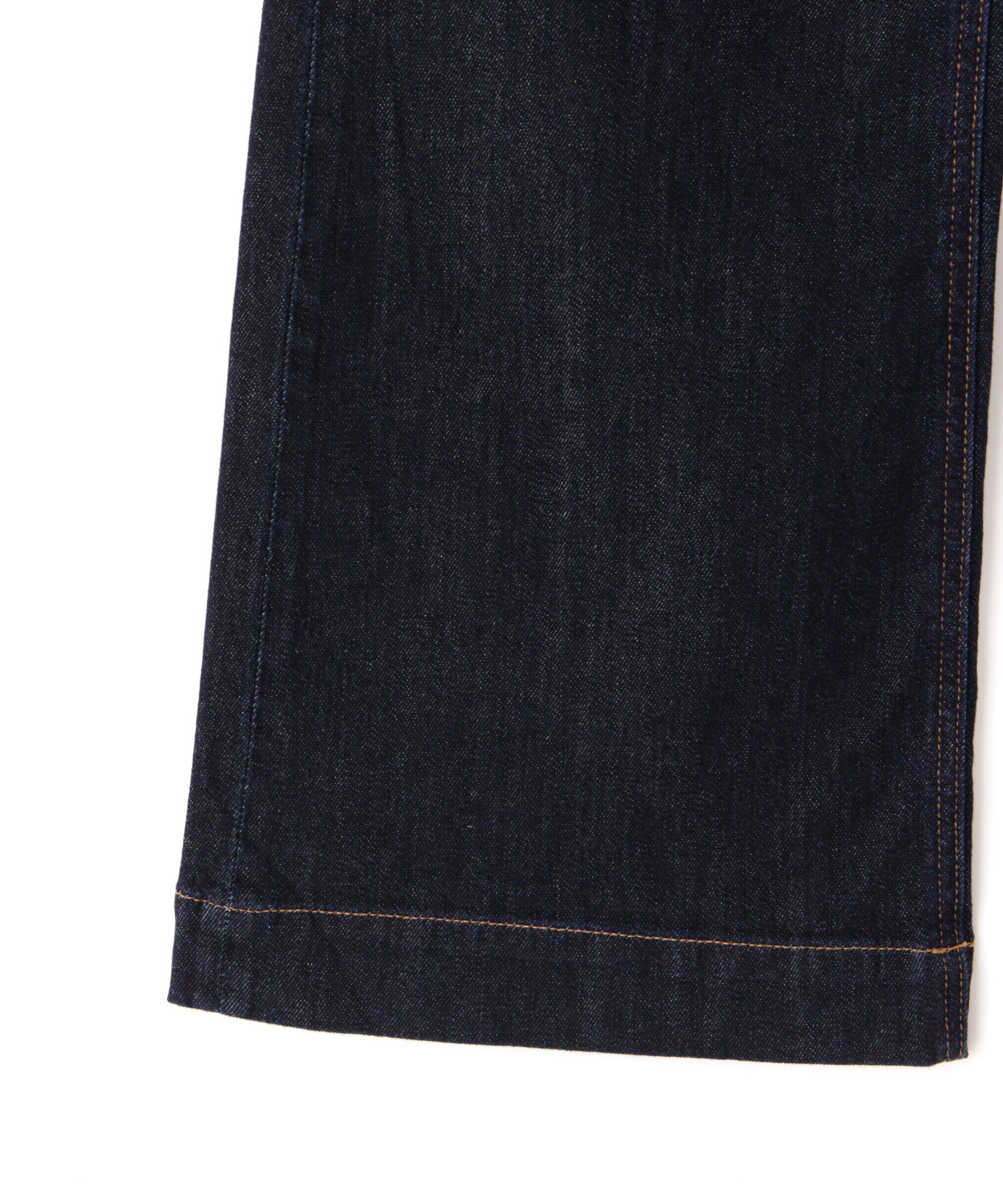  「[低身長サイズ/Sシリーズ]ベーシックワイドデニムパンツ」|その他|