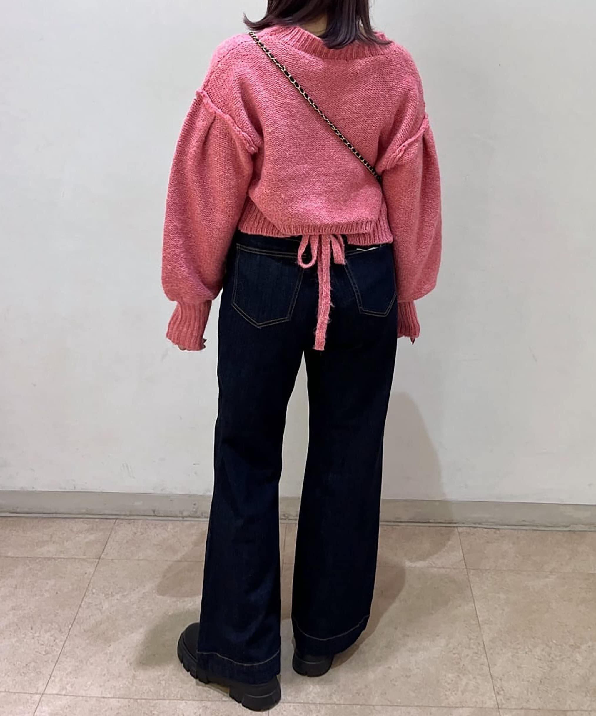  「[低身長サイズ/Sシリーズ]ベーシックワイドデニムパンツ」|その他|