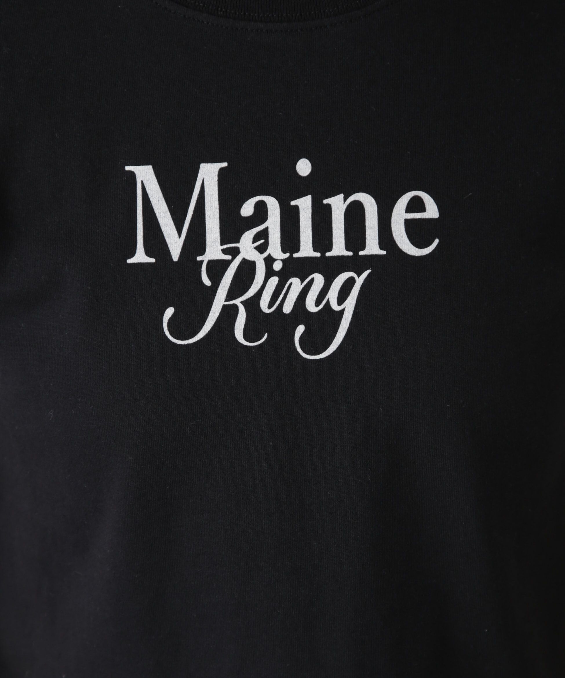  「ショート丈ロゴTシャツ」|Tシャツ・カットソー|