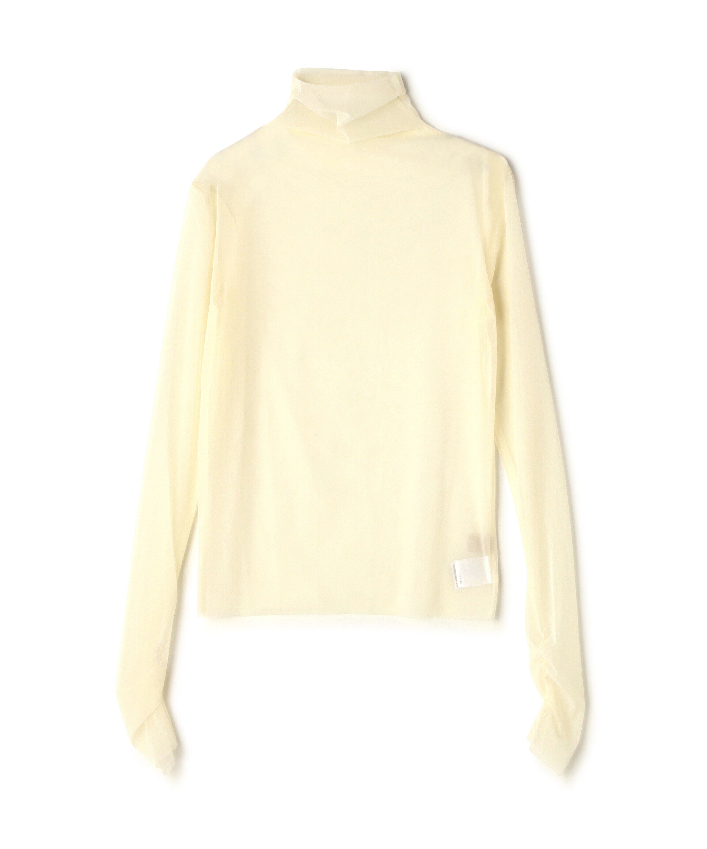  「シースルーハイネックカットソー」|Tシャツ・カットソー|