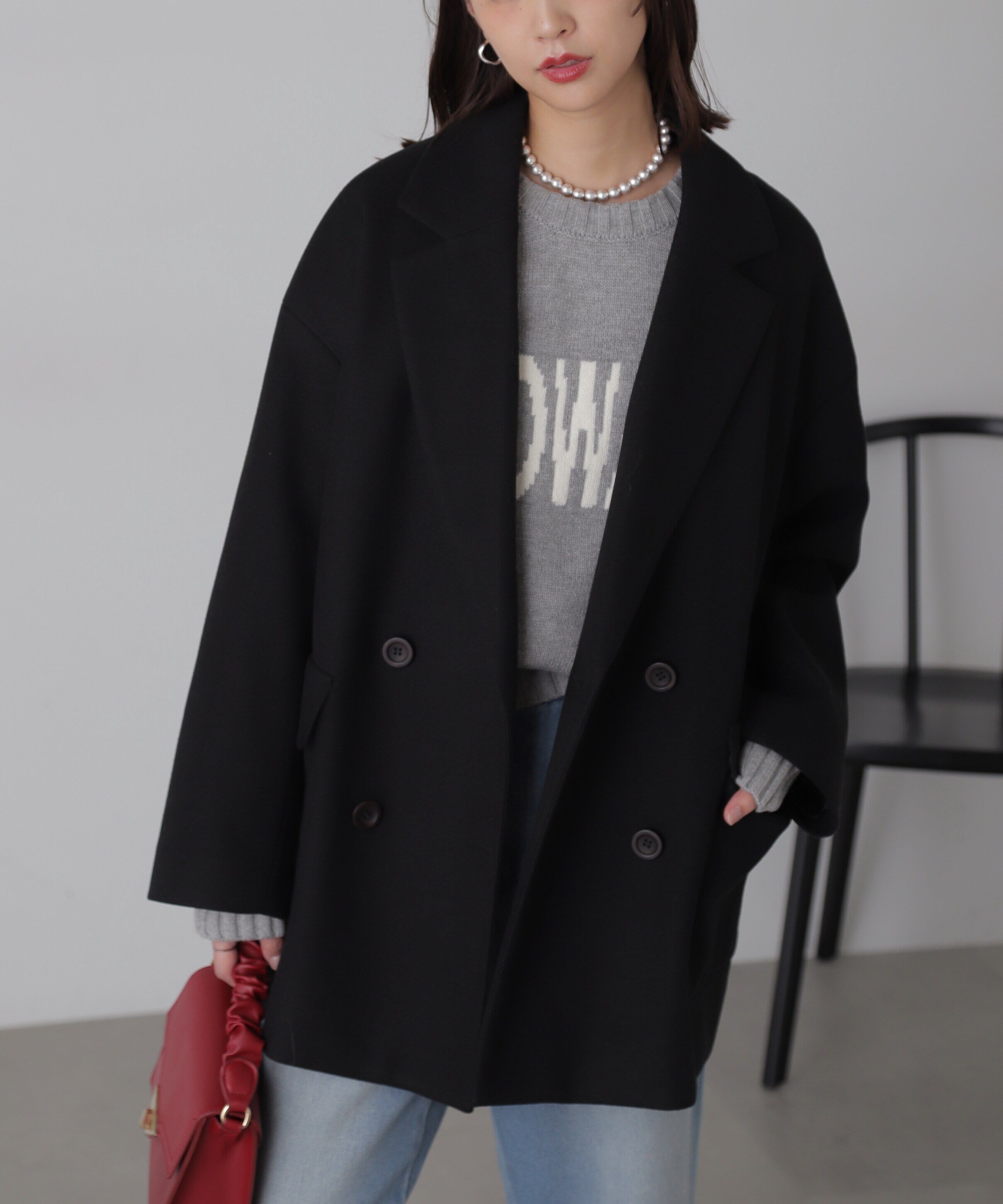  「オーバーサイズジャケットコート」|その他|