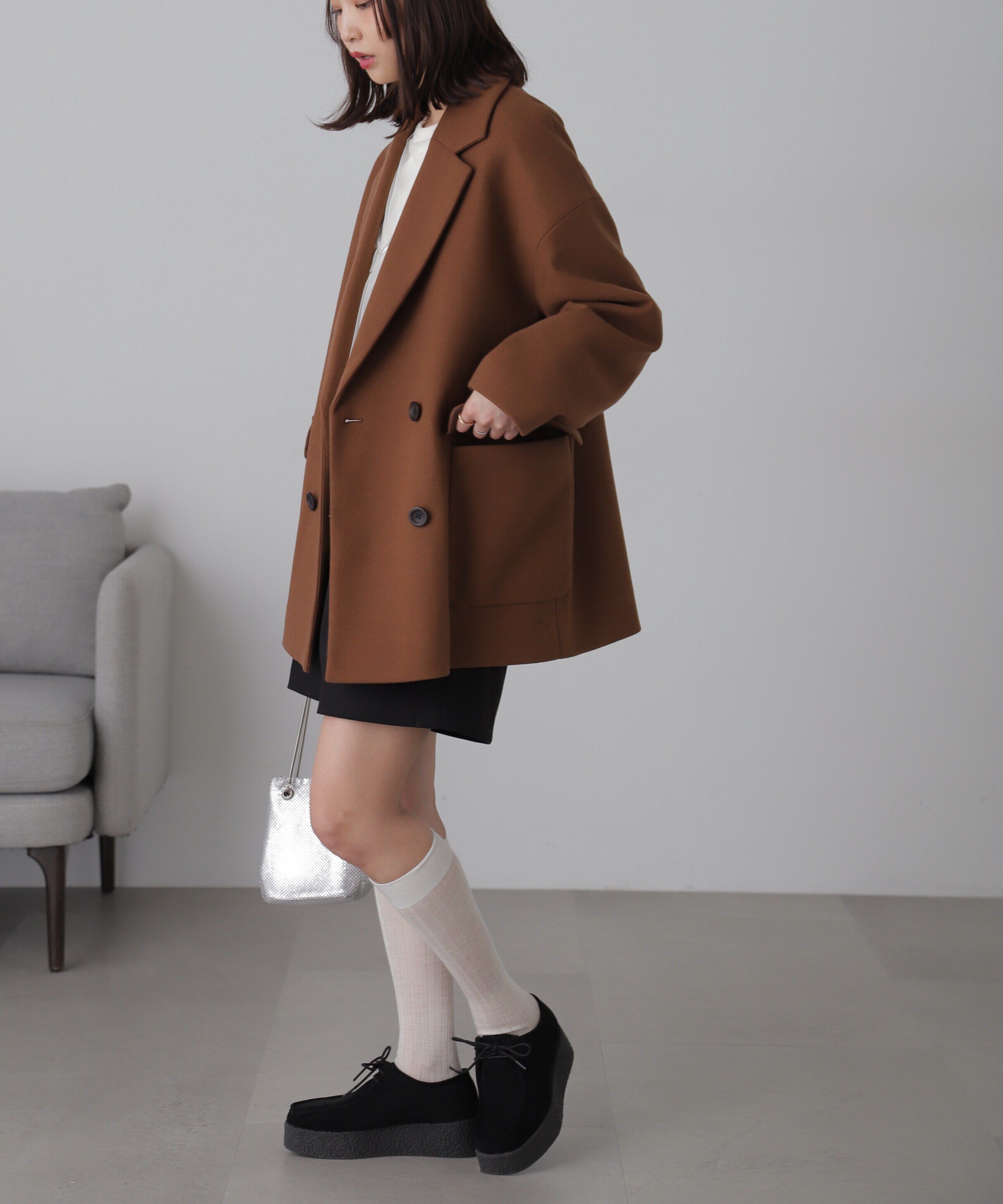  「オーバーサイズジャケットコート」|その他|