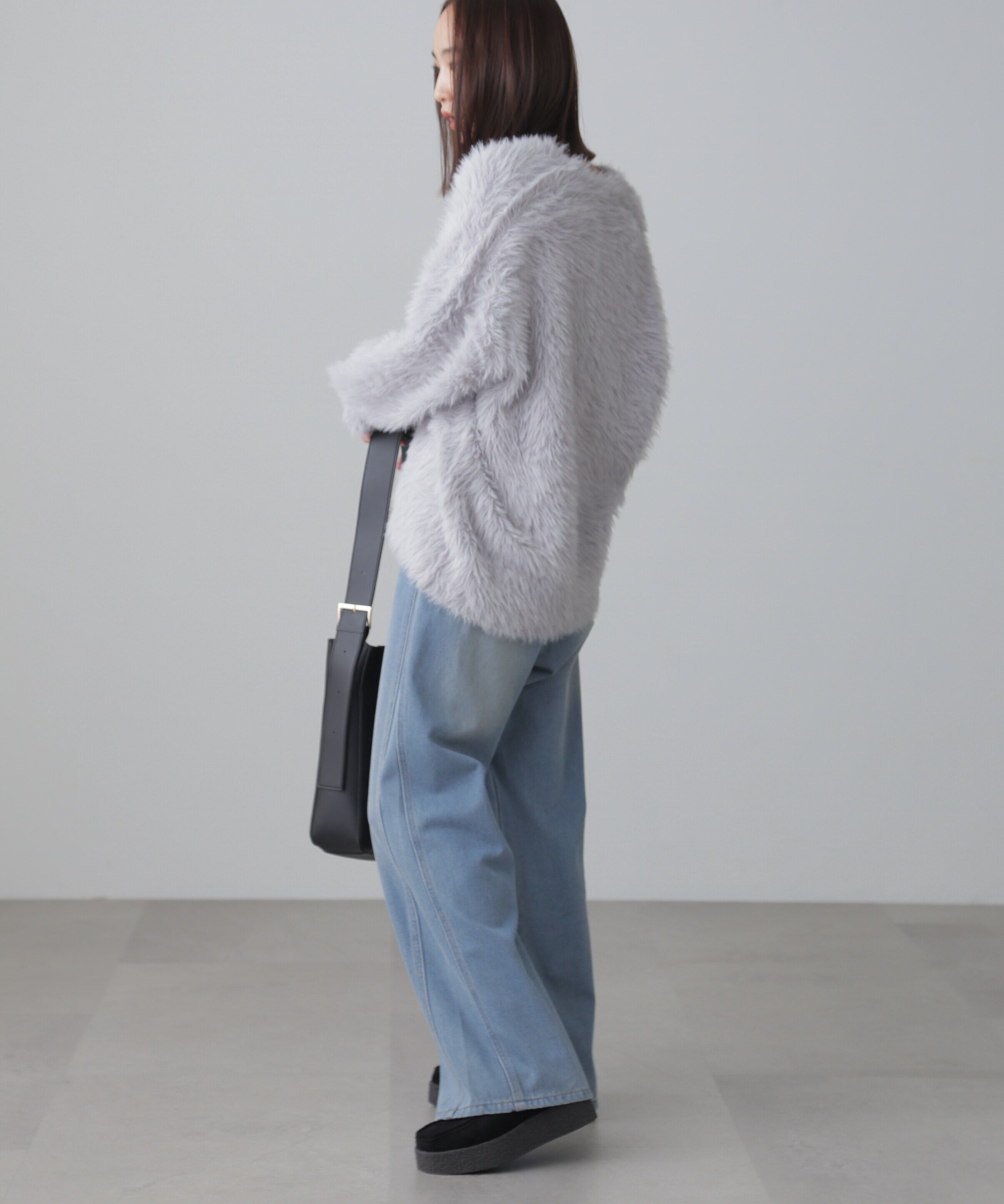  「シャギーカーディガン」|ニット・セーター|