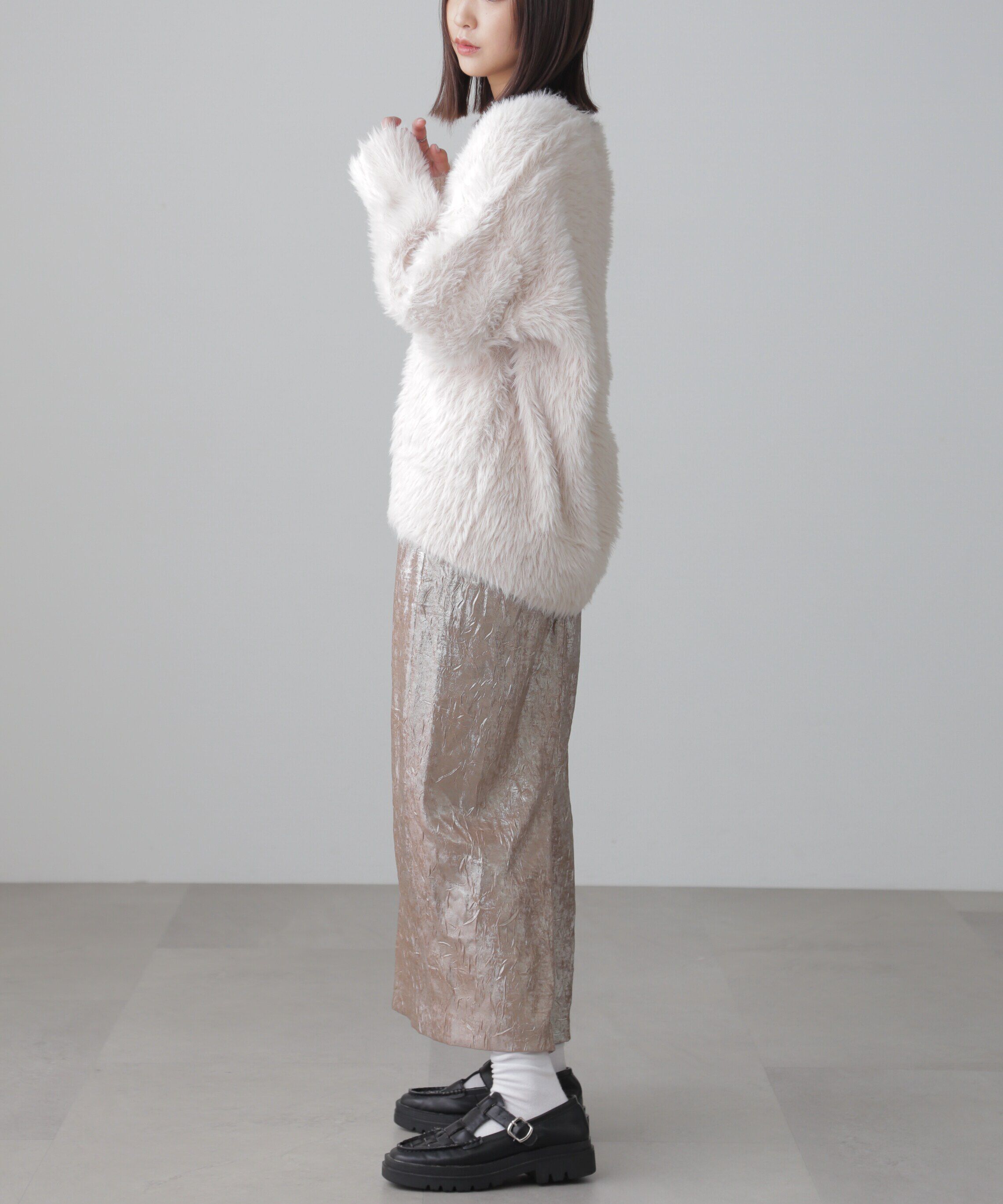  「シャギーカーディガン」|ニット・セーター|